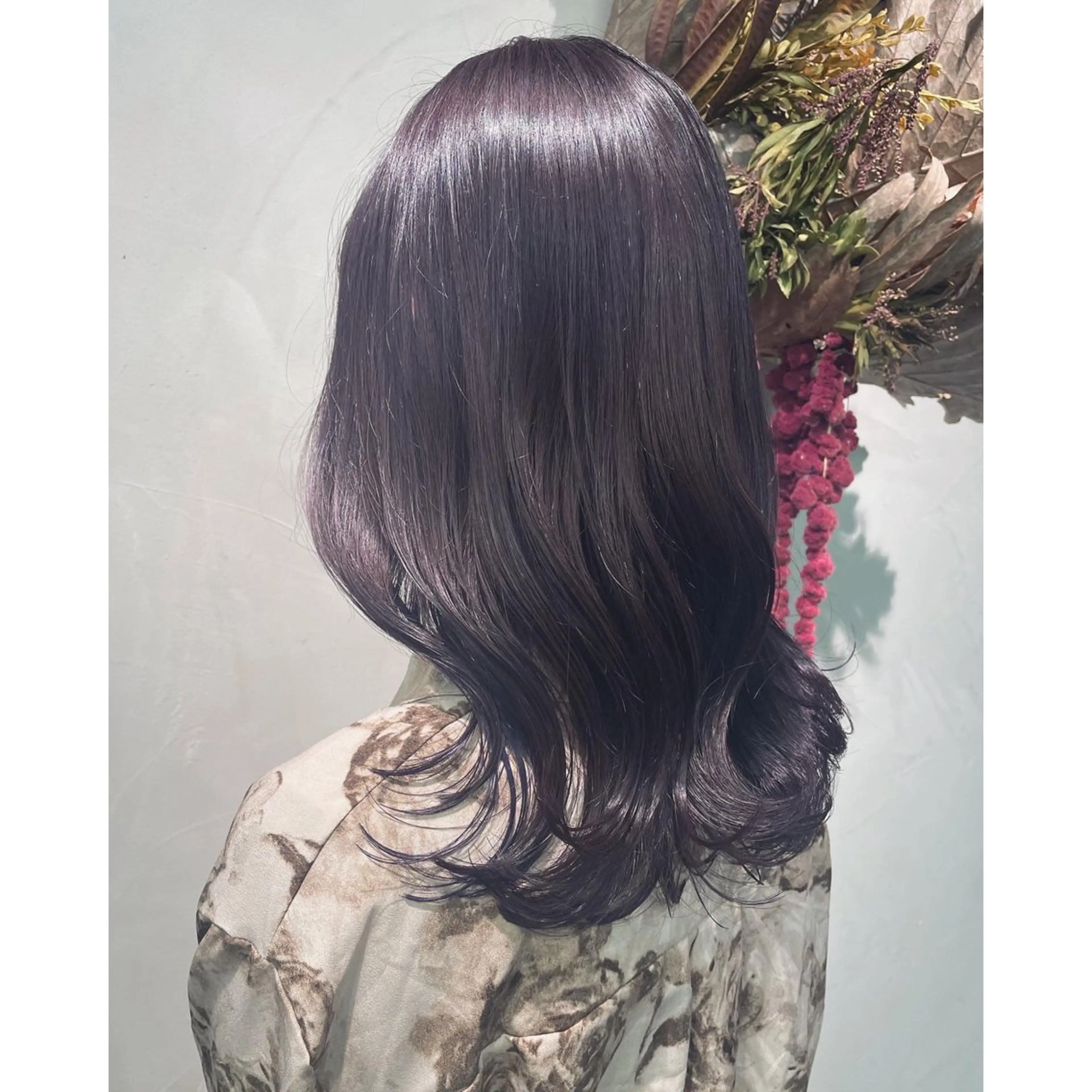 ミディアム カラー カット ヘアカラー RorriM natsuのヘアスタイル