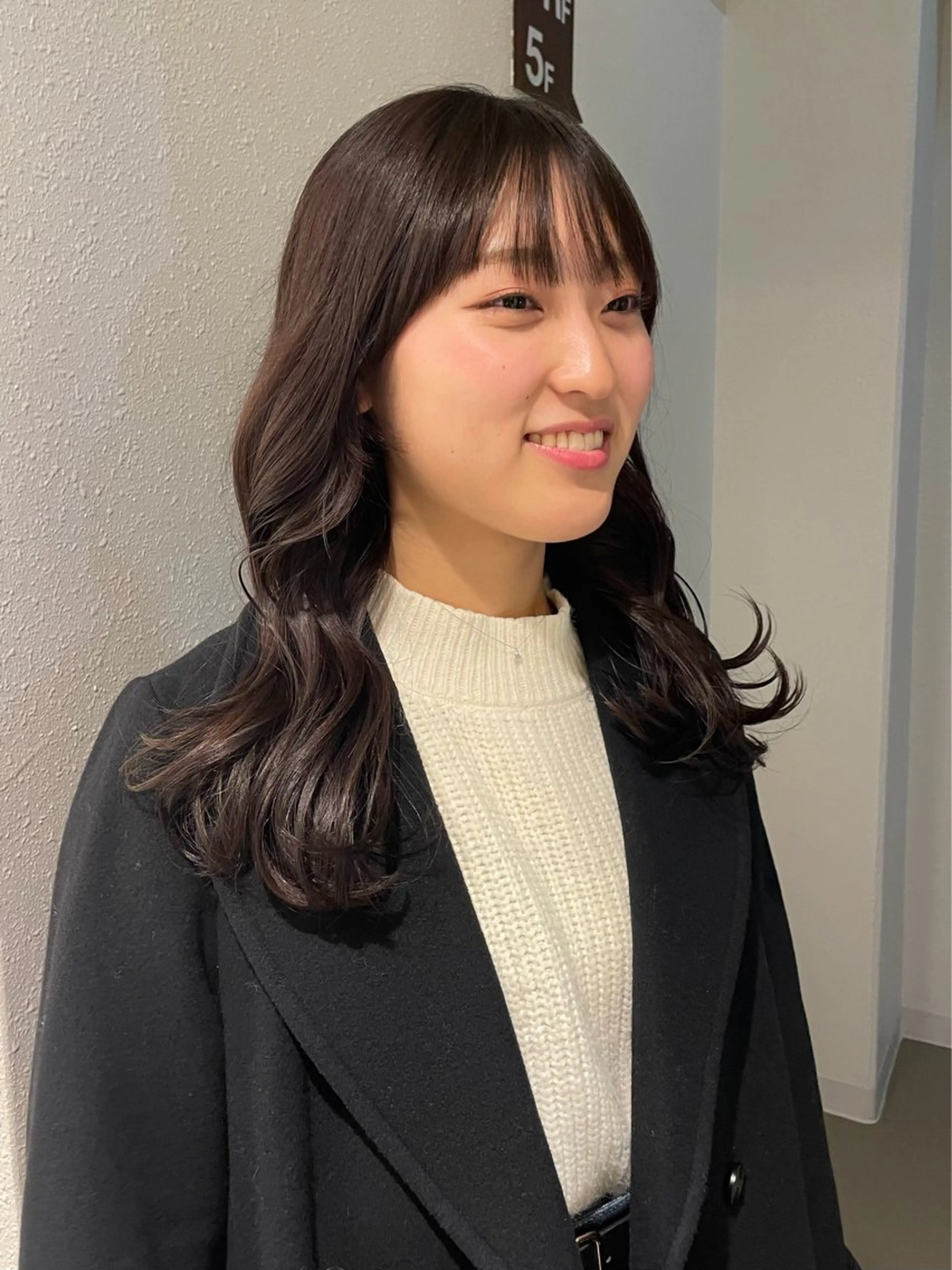 ロング カラー カットモデル 募集中🎀小野百葉のヘアスタイル