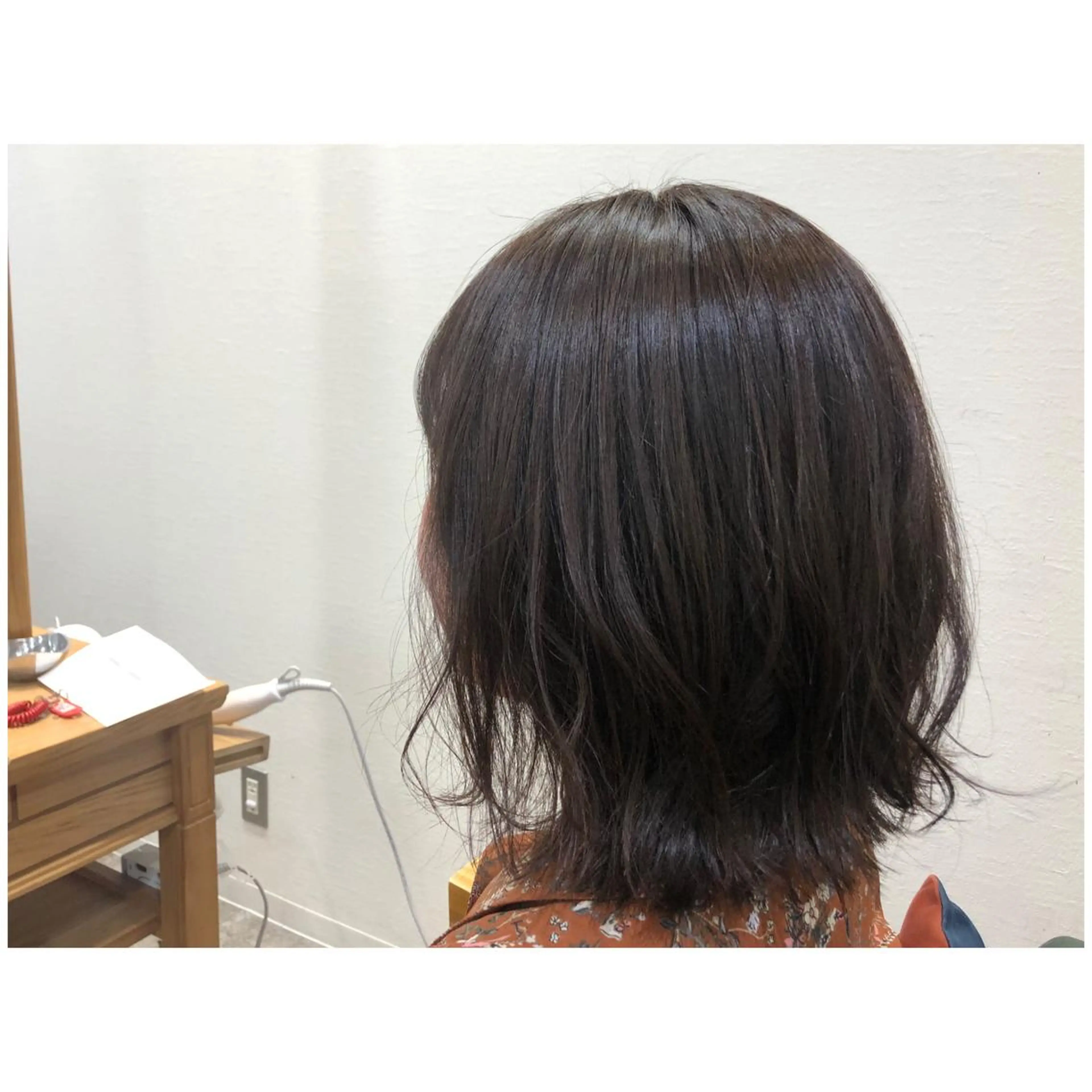 ミディアム カラー カット ヘアカラー トリートメント 💫髪質改善矯正 MIHO💫のヘアスタイル