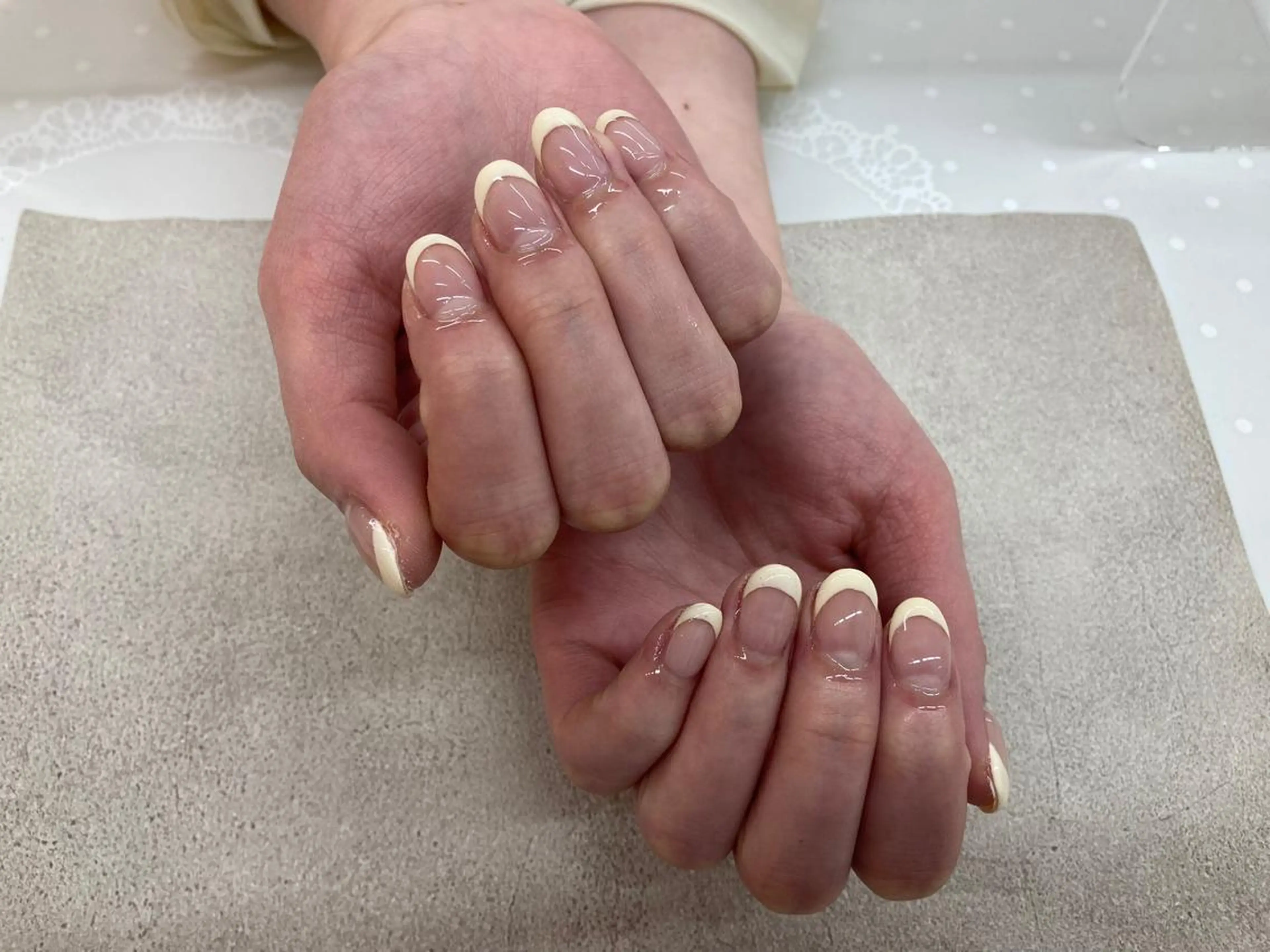 ネイル フレンチネイル Maple saronのネイルデザイン