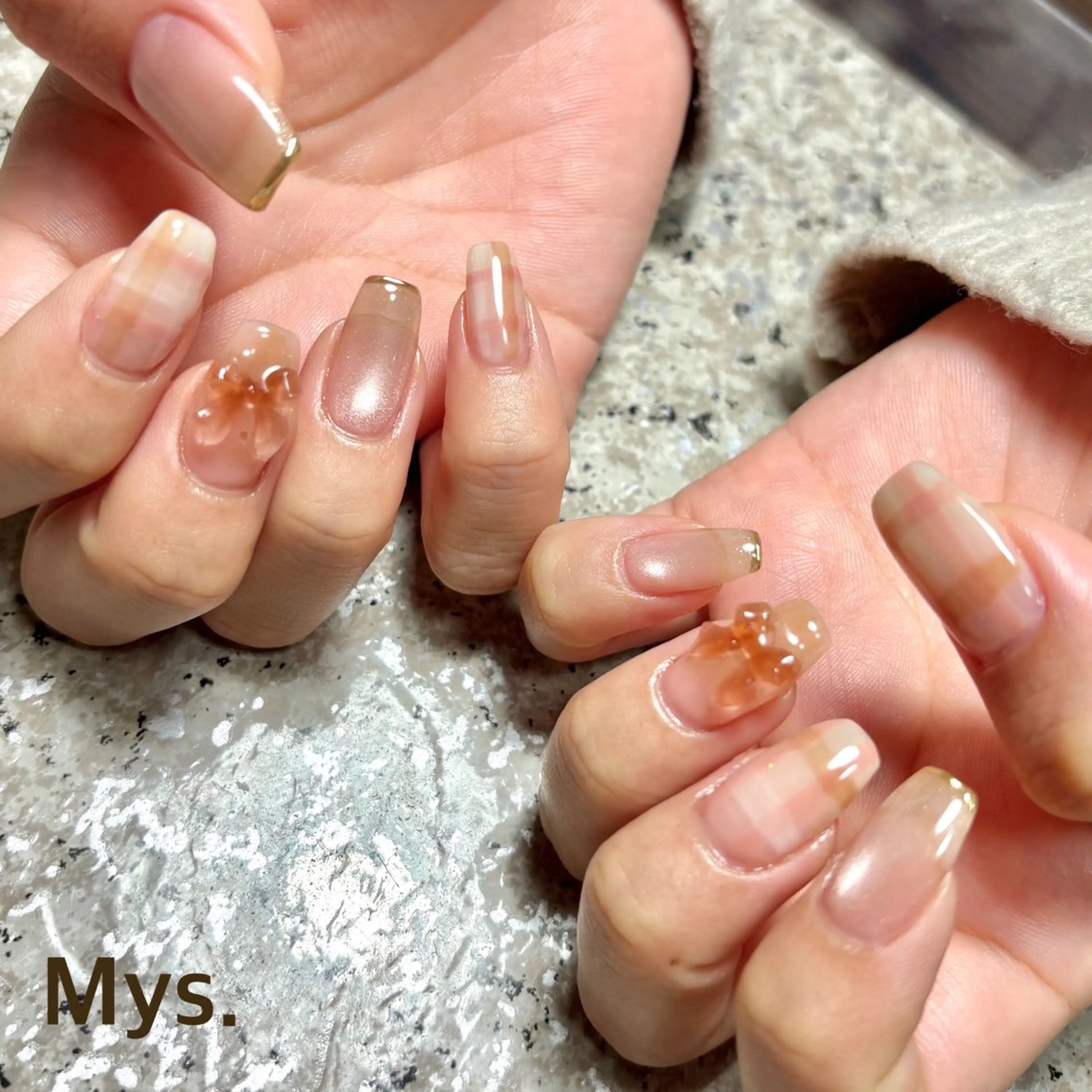 ネイル ハンドネイル Mys. 三上紗紀のネイルデザイン