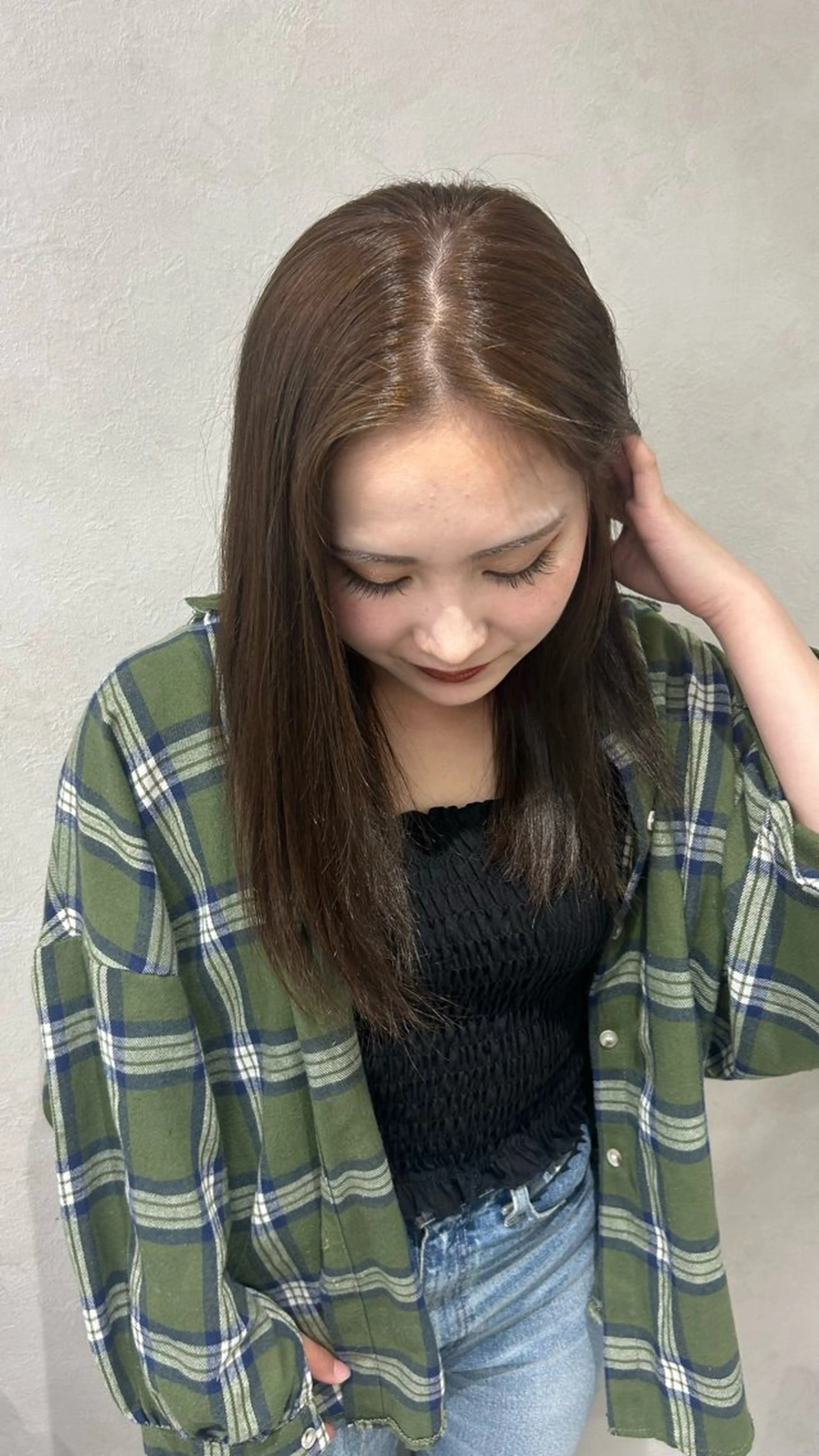 カラー あ い か 🎀 レイヤーカットのヘアスタイル