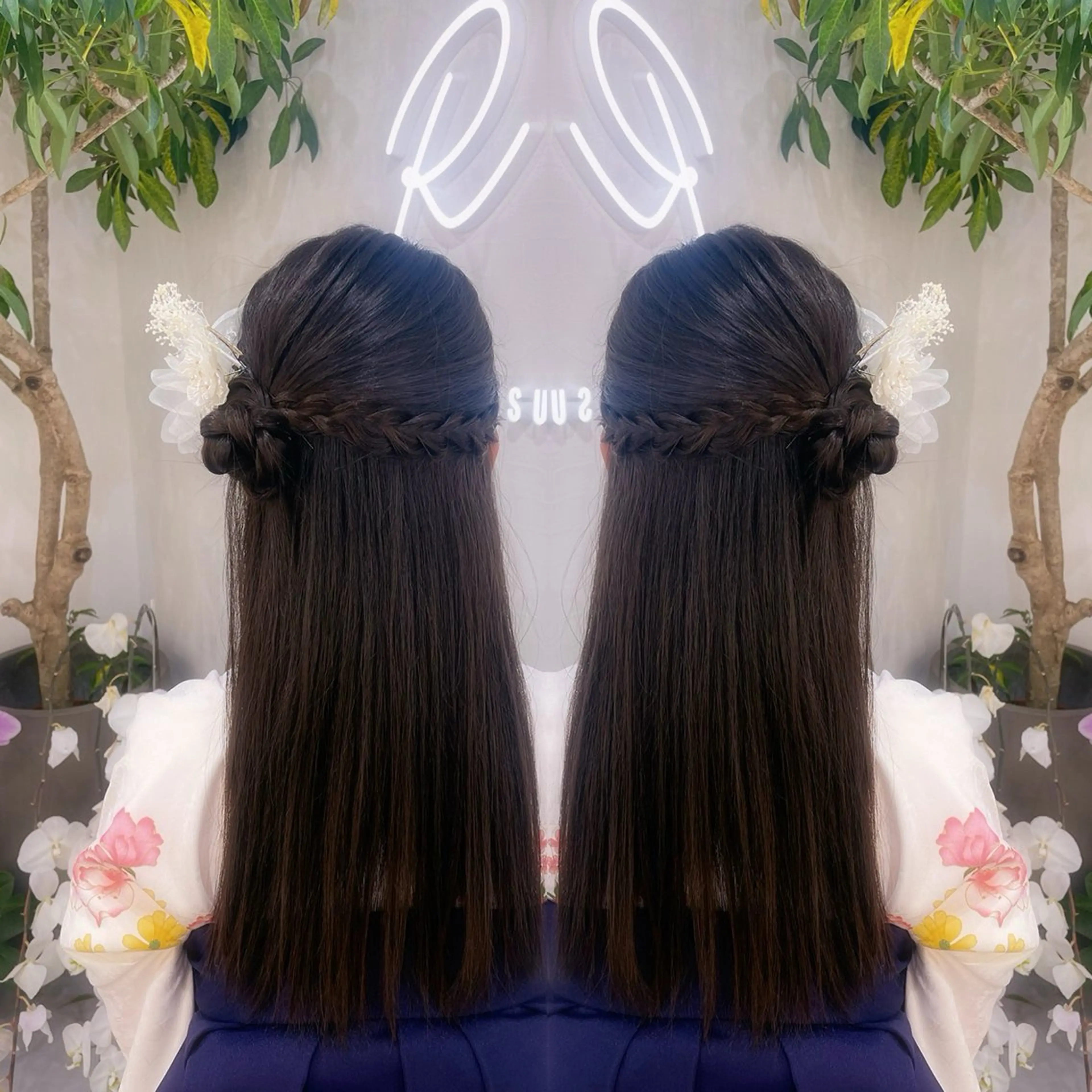 ヘアアレンジ ヘアセット 🤍AIRA🤍のヘアスタイル