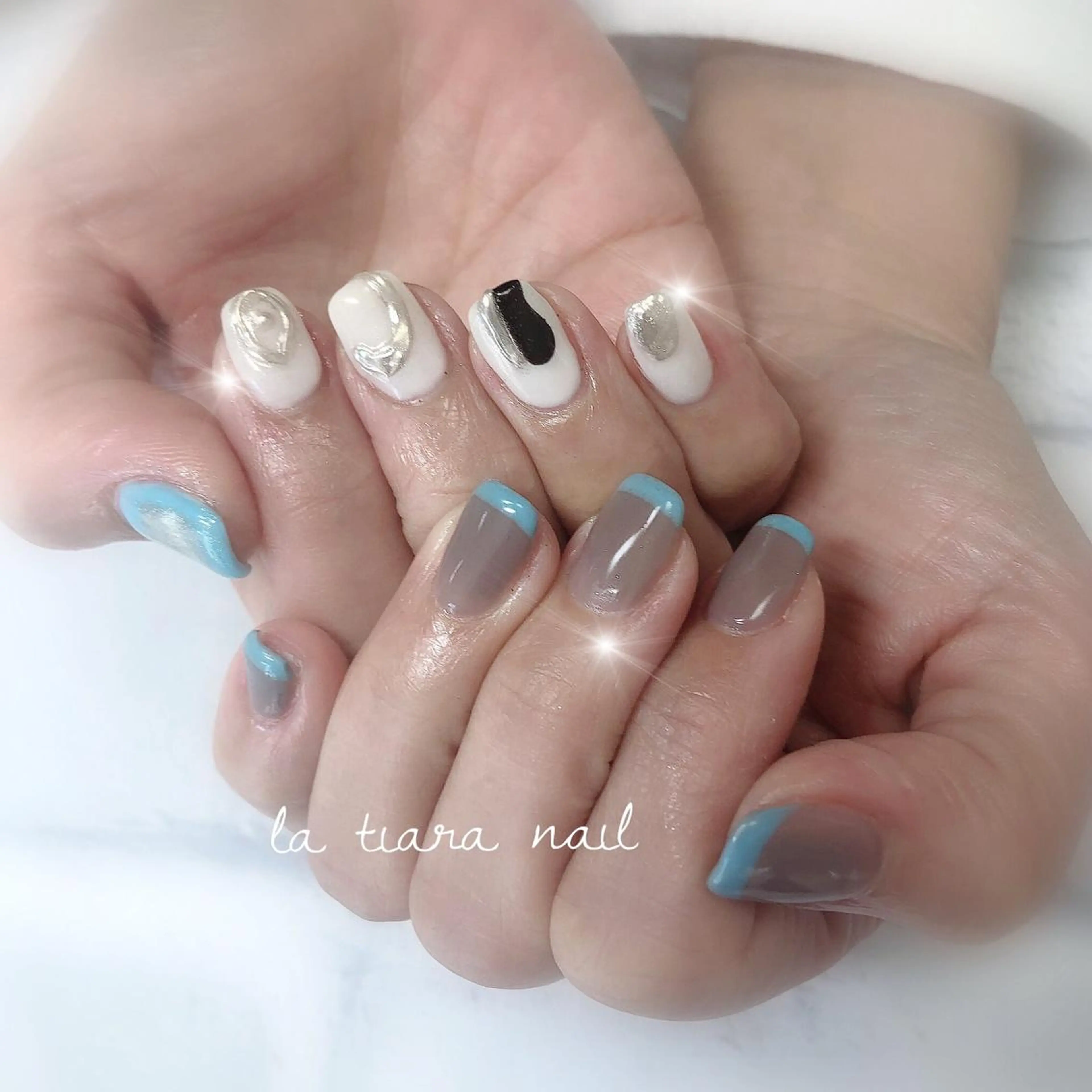 ネイル Blue bird  nailのネイルデザイン