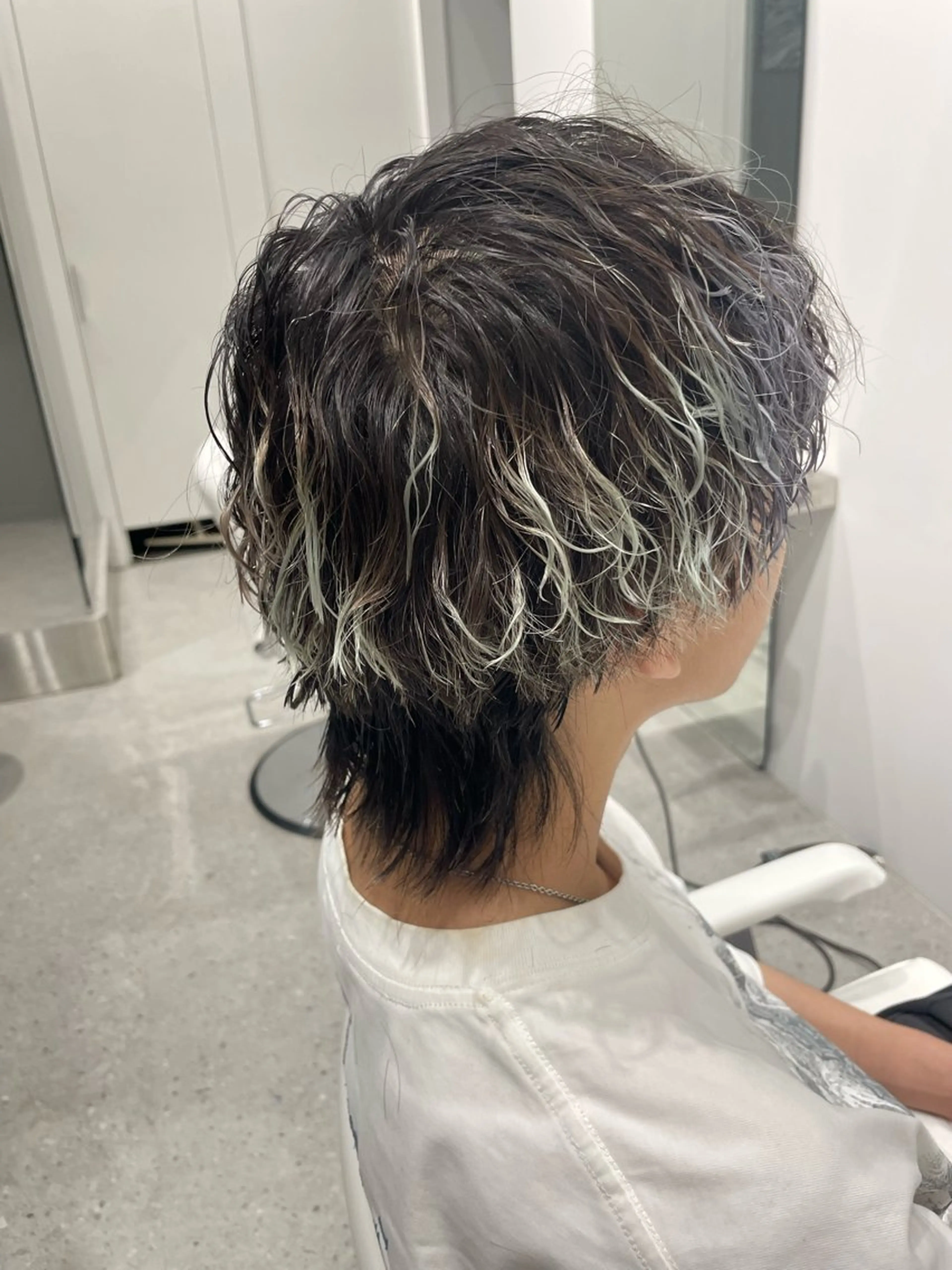 パーマ メンズ 無料ショートモデル 募集中❗️秋山ひらいのヘアスタイル