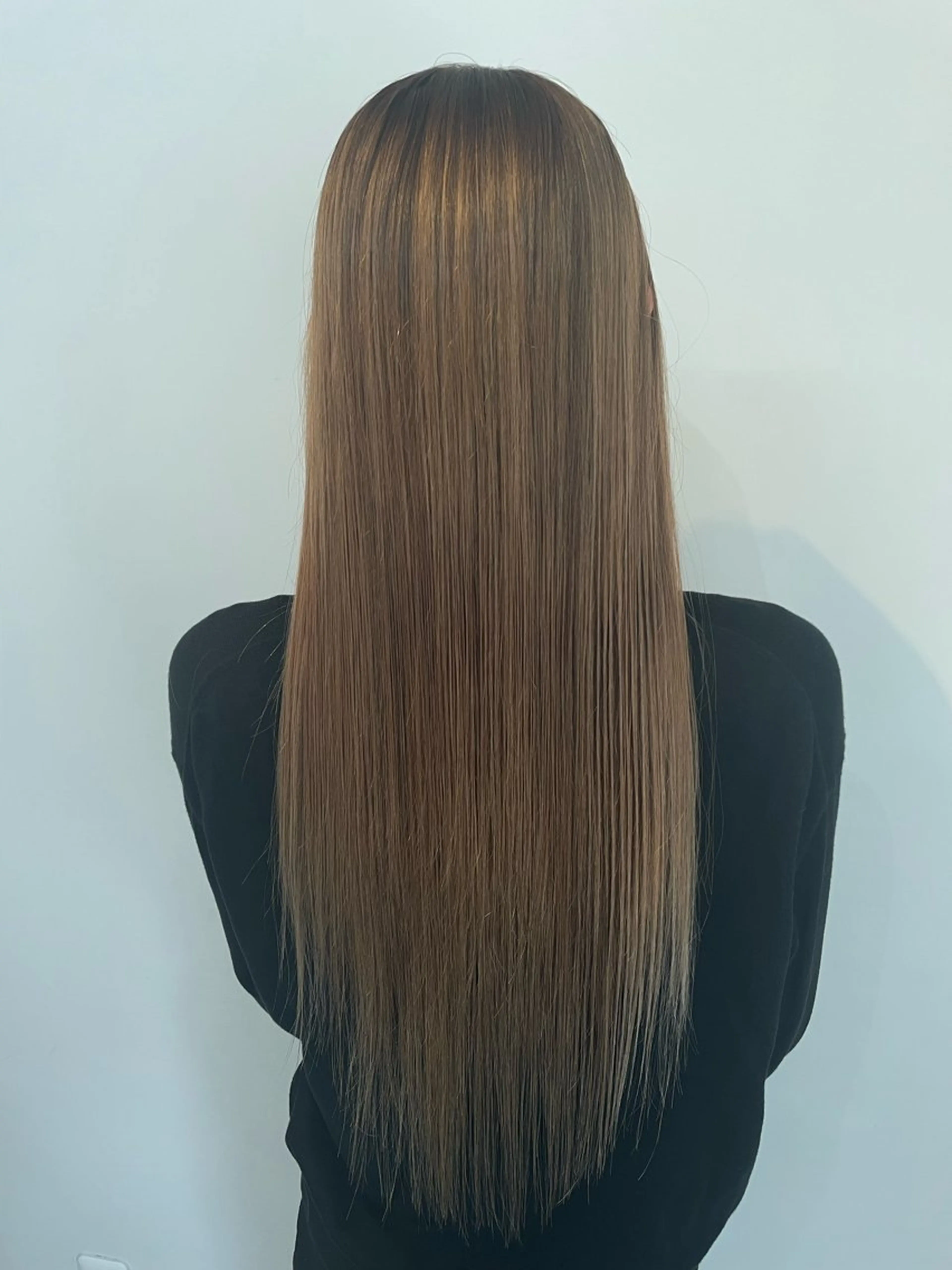 ロング ヘアカラー 今雪 聡美のヘアスタイル