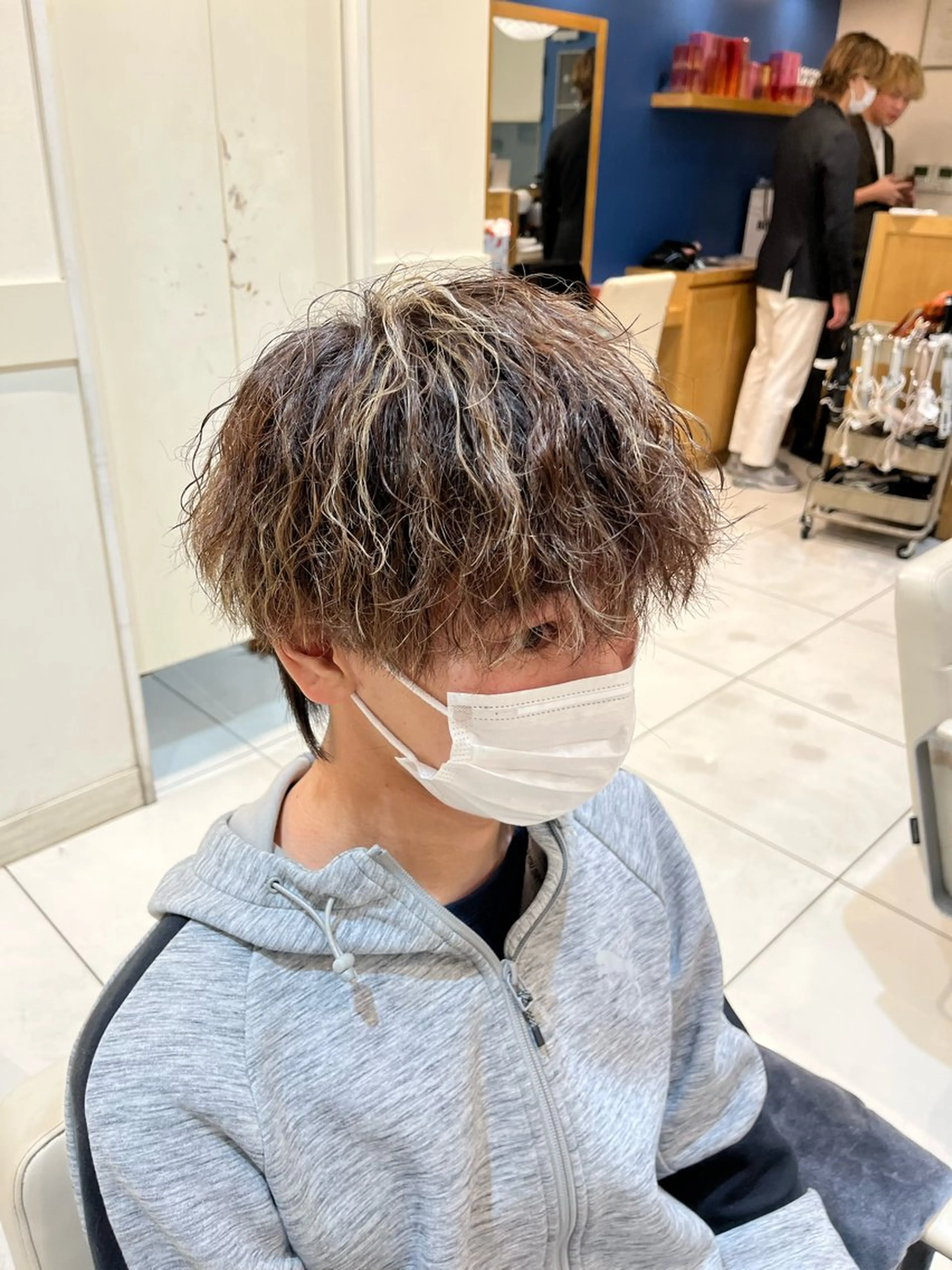 メンズ メンズパーマ メンズツイストパーマ ツイストパーマ Natsuka /メンズスタイリストのヘアスタイル