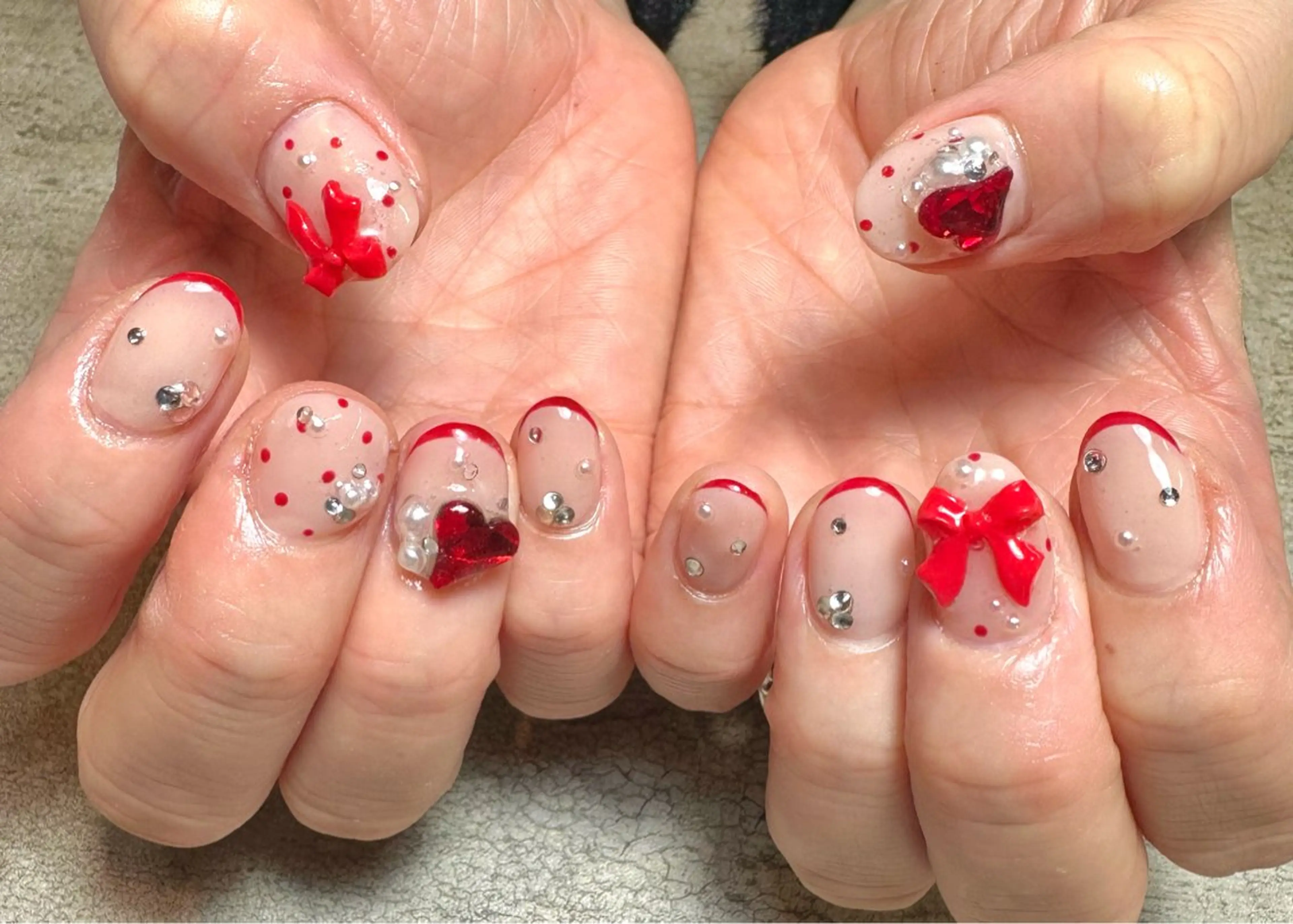 ネイル ハンドネイル フットネイル GéRanium Harukaのネイルデザイン