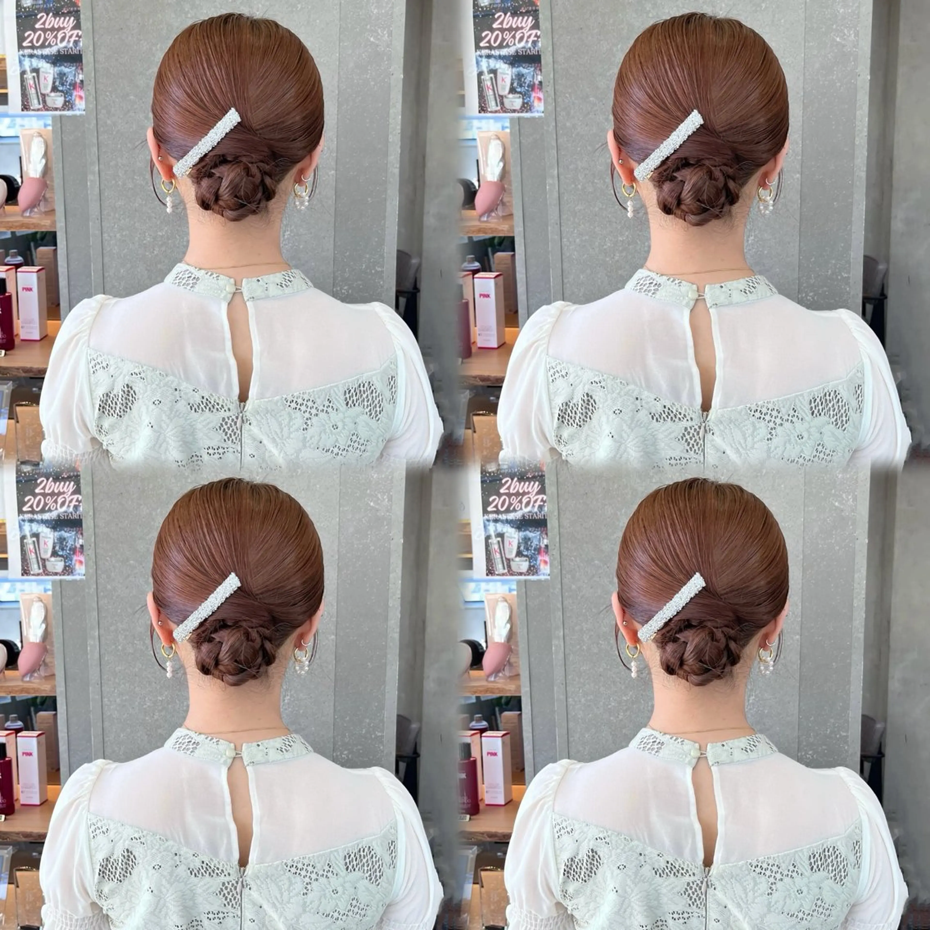 ロング レイヤーくびれヘア アレンジmanakaのヘアスタイル