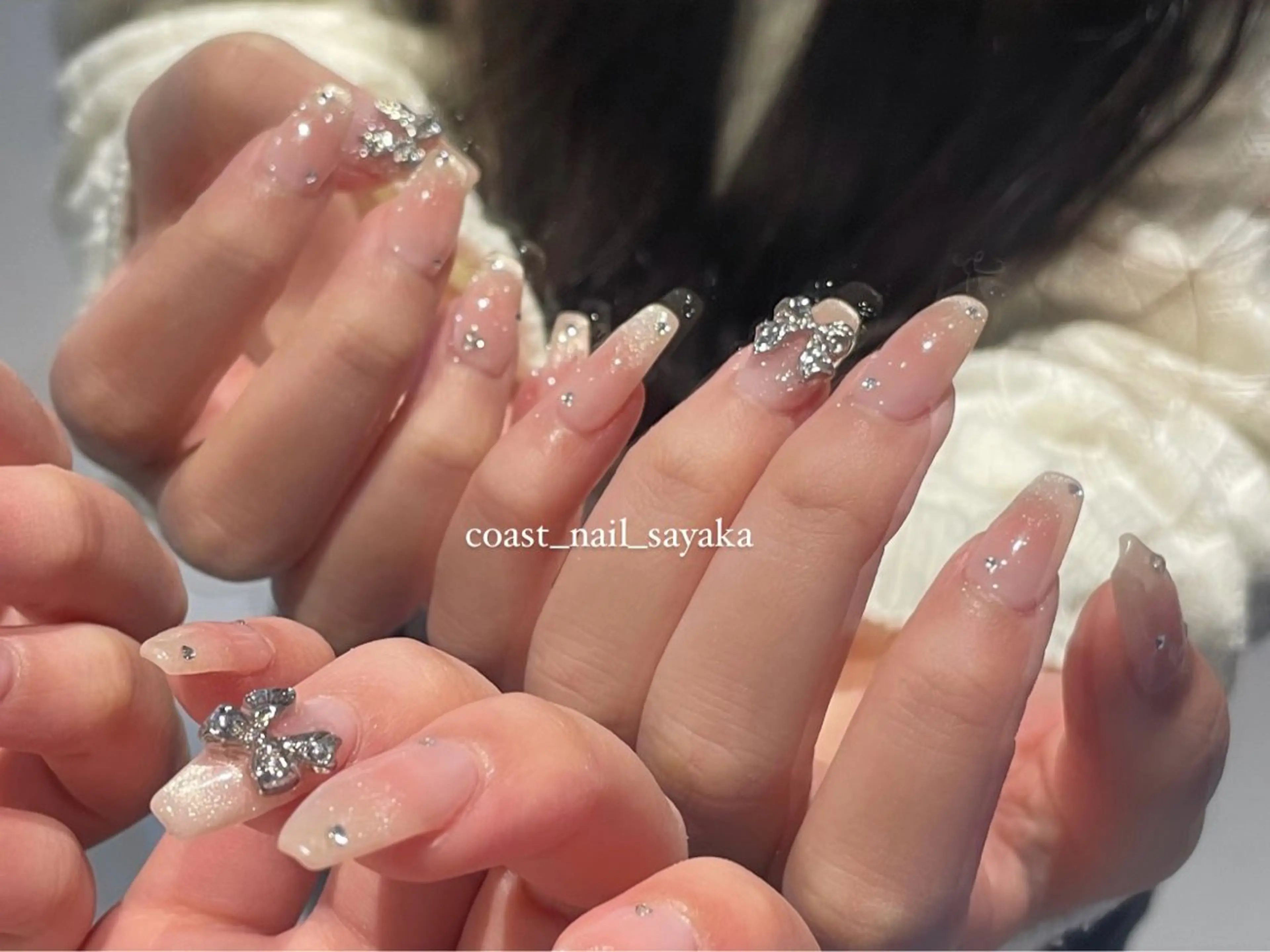 ネイル HOSHI ⭐️辻堂 /藤沢ガーリーネイルのネイルデザイン