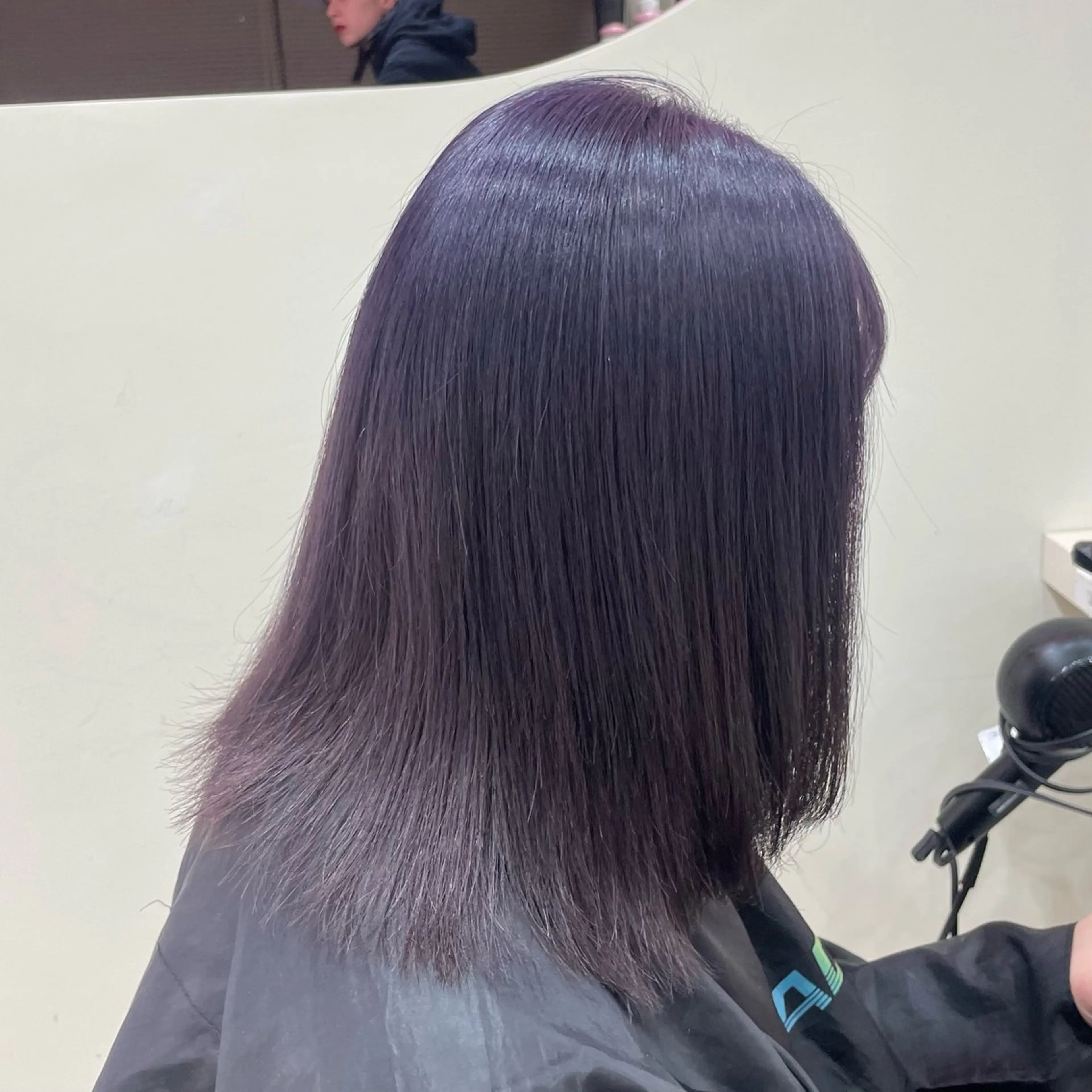 セミロング 🎀🫧透明感 ピンクラベンダー💟のヘアスタイル