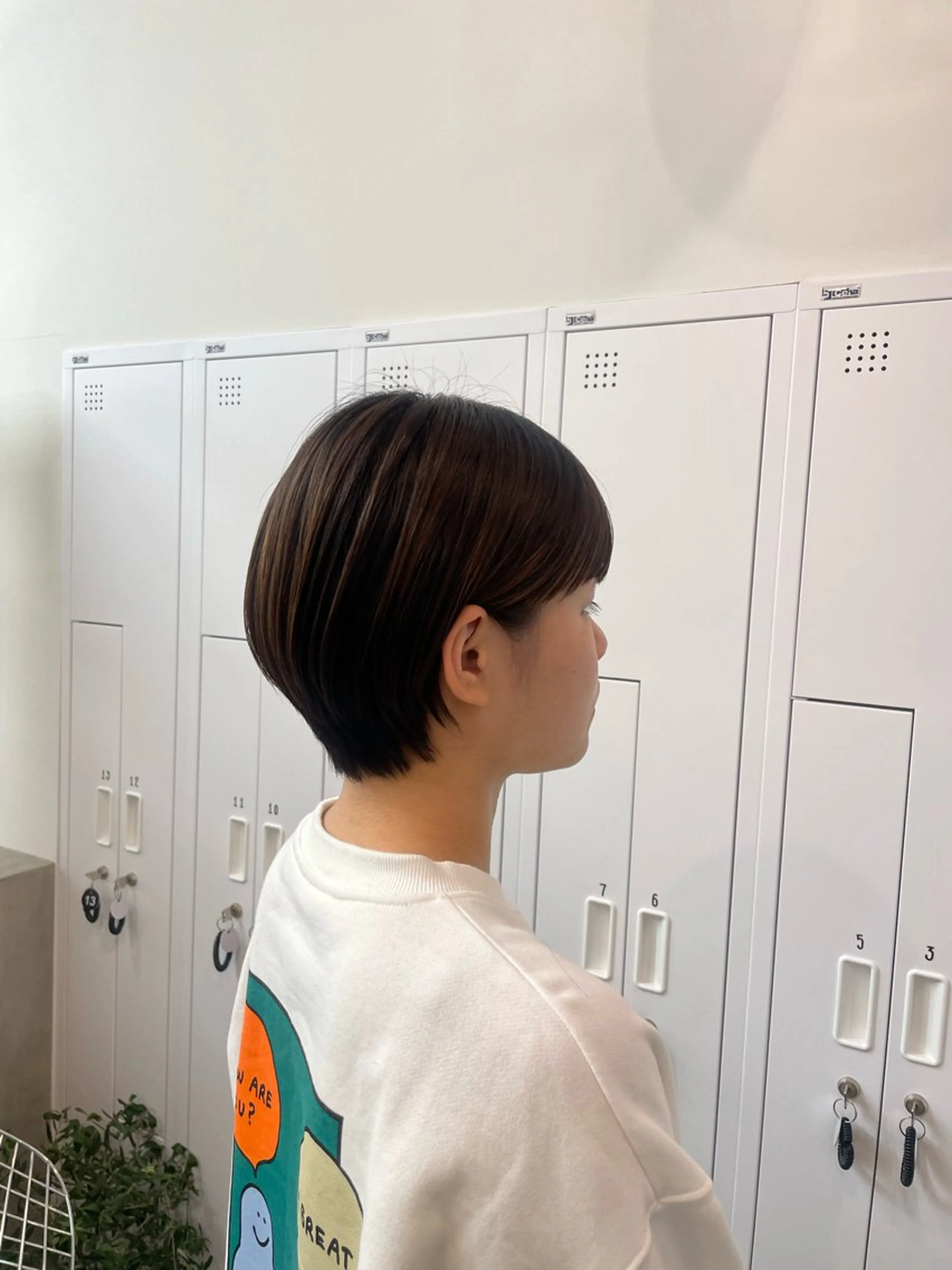 ショート 立野 莉央のヘアスタイル