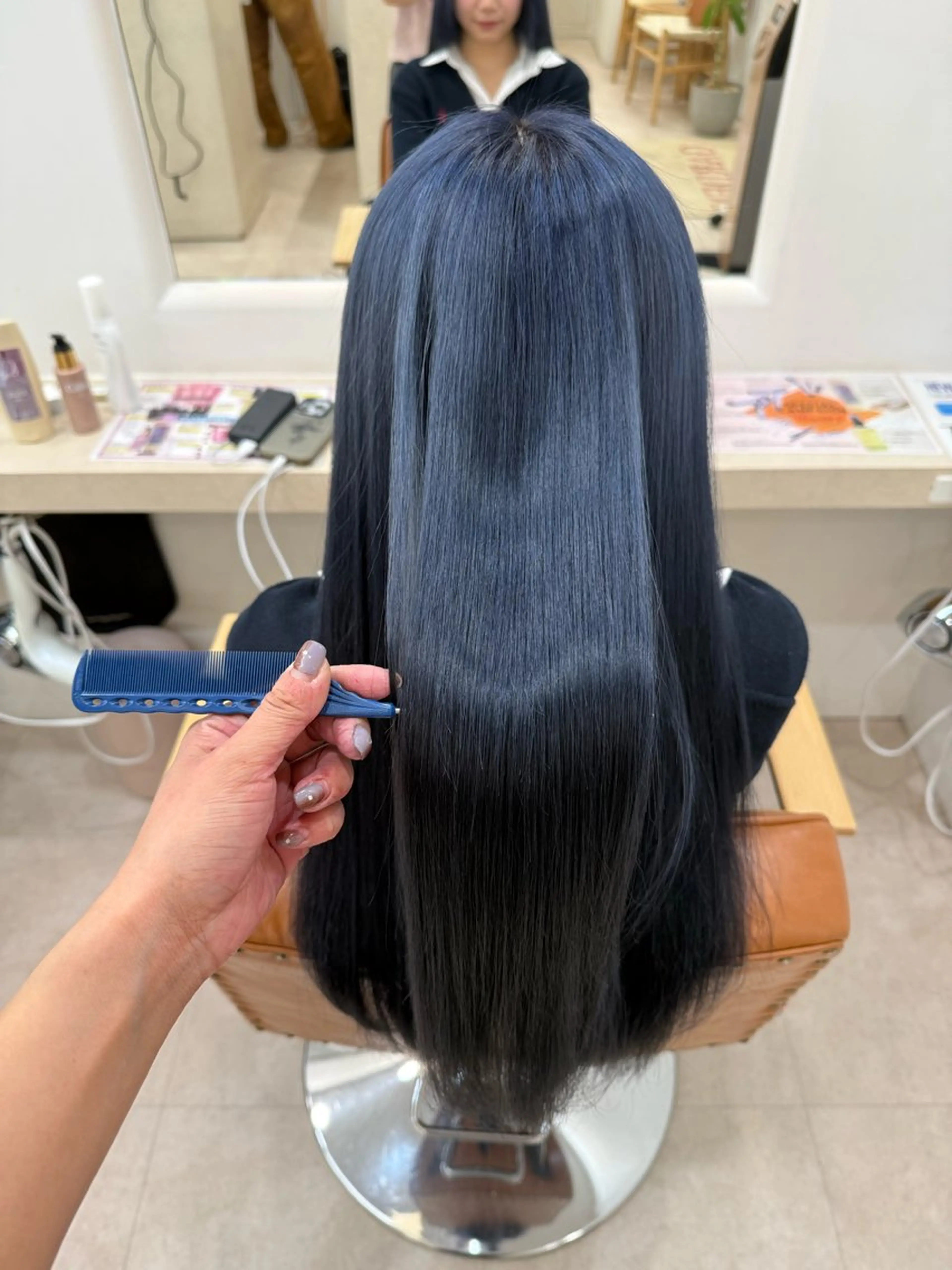 セミロング カラー 🪐レイヤー/抜け感 カラー/加野彩果🪐のヘアスタイル