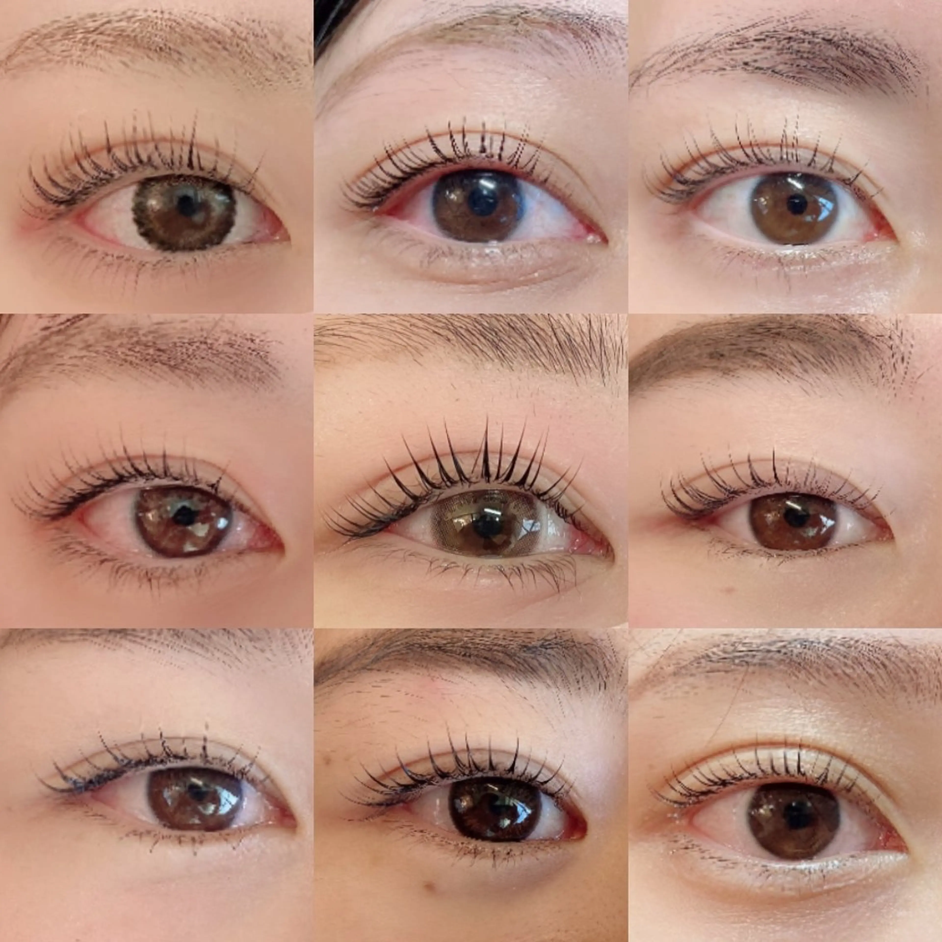 マツエク・マツパ ケラチンラッシュリフト 韓国風マツエク パリジェンヌラッシュリフト まつげパーマ 一重×まつ毛パーマ マツパ オーダーメイドまつげ ＆まゆげ.RIKAのマツエク・マツパデザイン