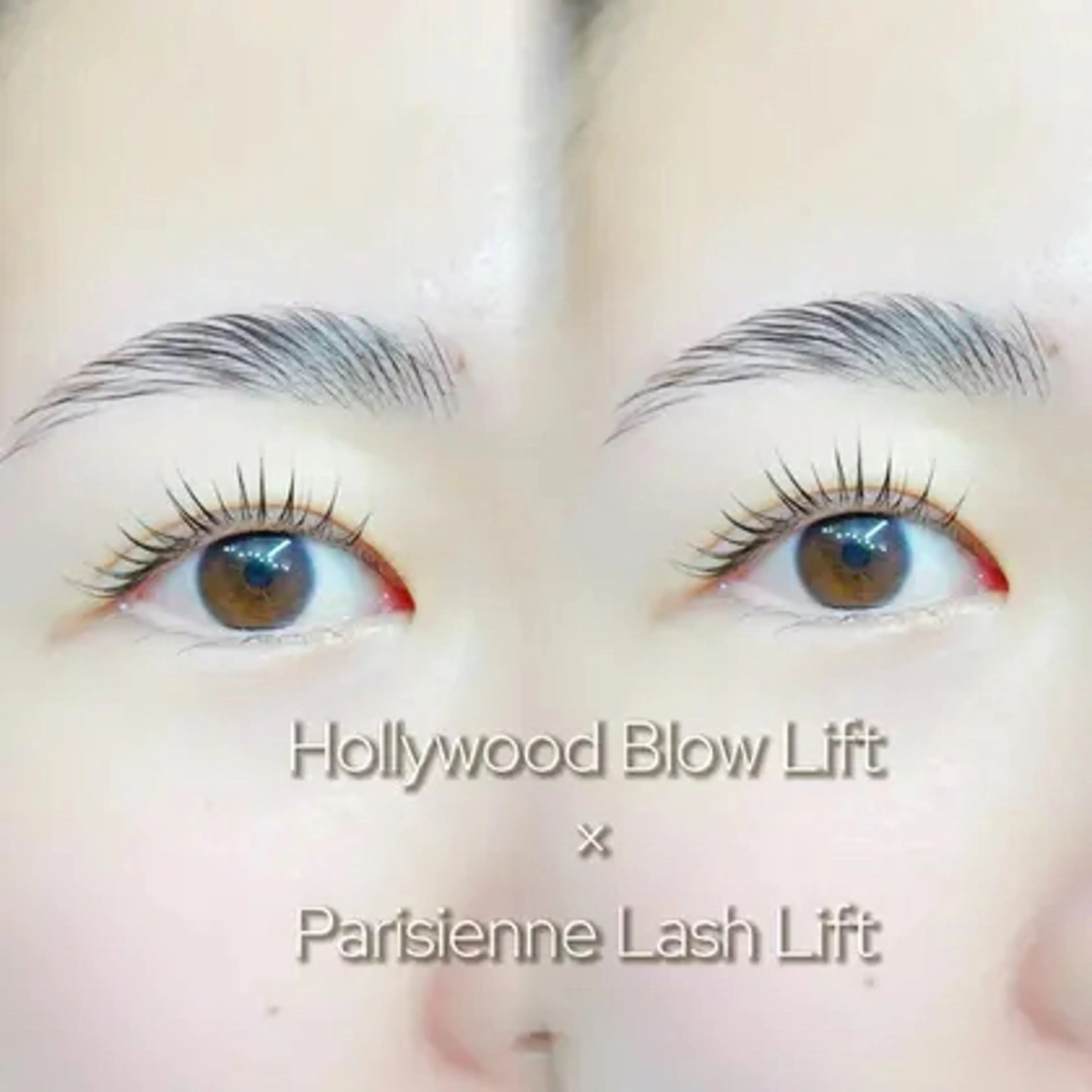 【垢抜けSET🛁*。】ハリウッドブロウリフト＋まつげパーマorパリジェンヌ🗽🫧の写真