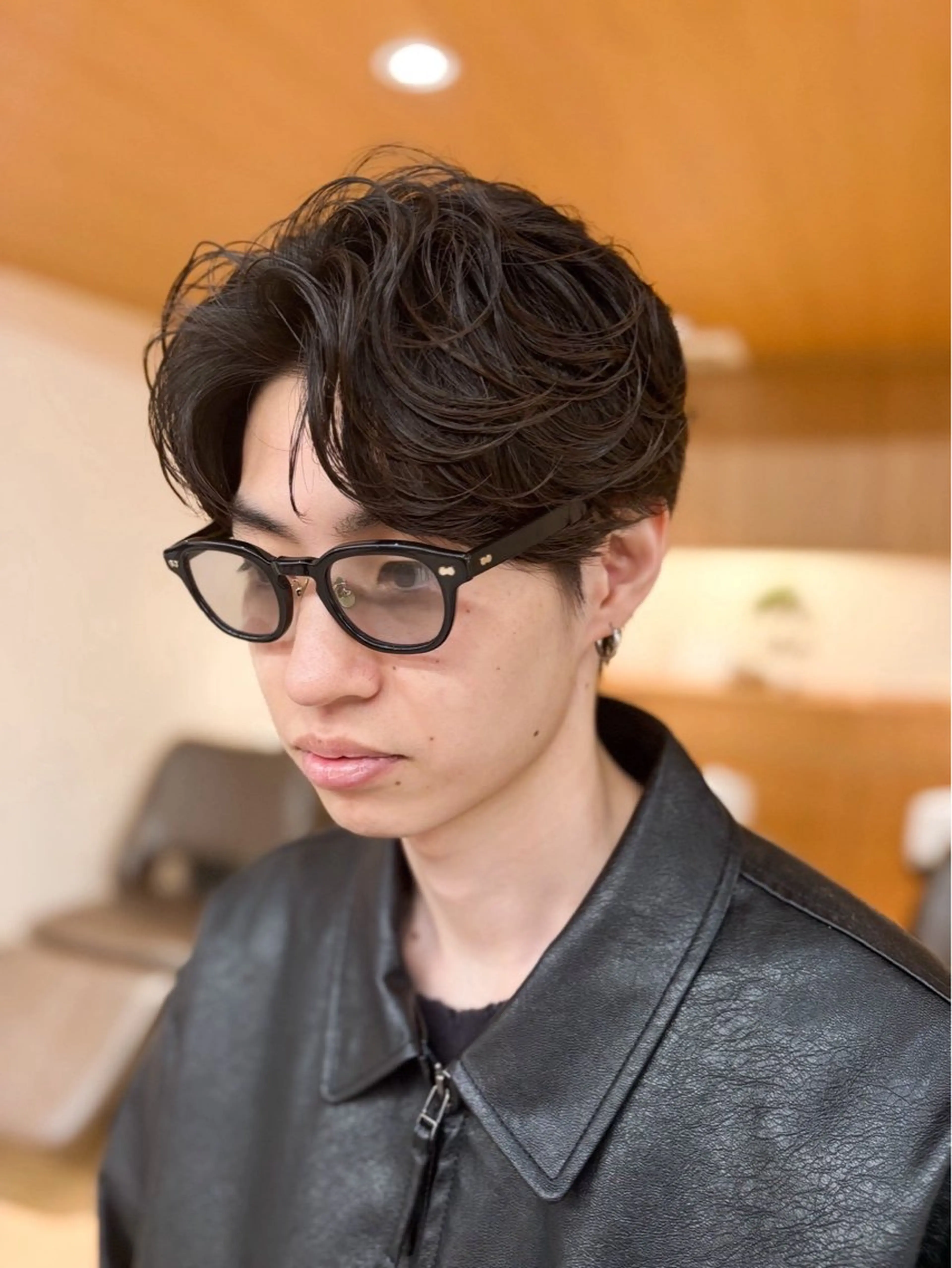 【ダメージレス✨】メンズカット+トリートメントパーマ［施術時間150分］の写真