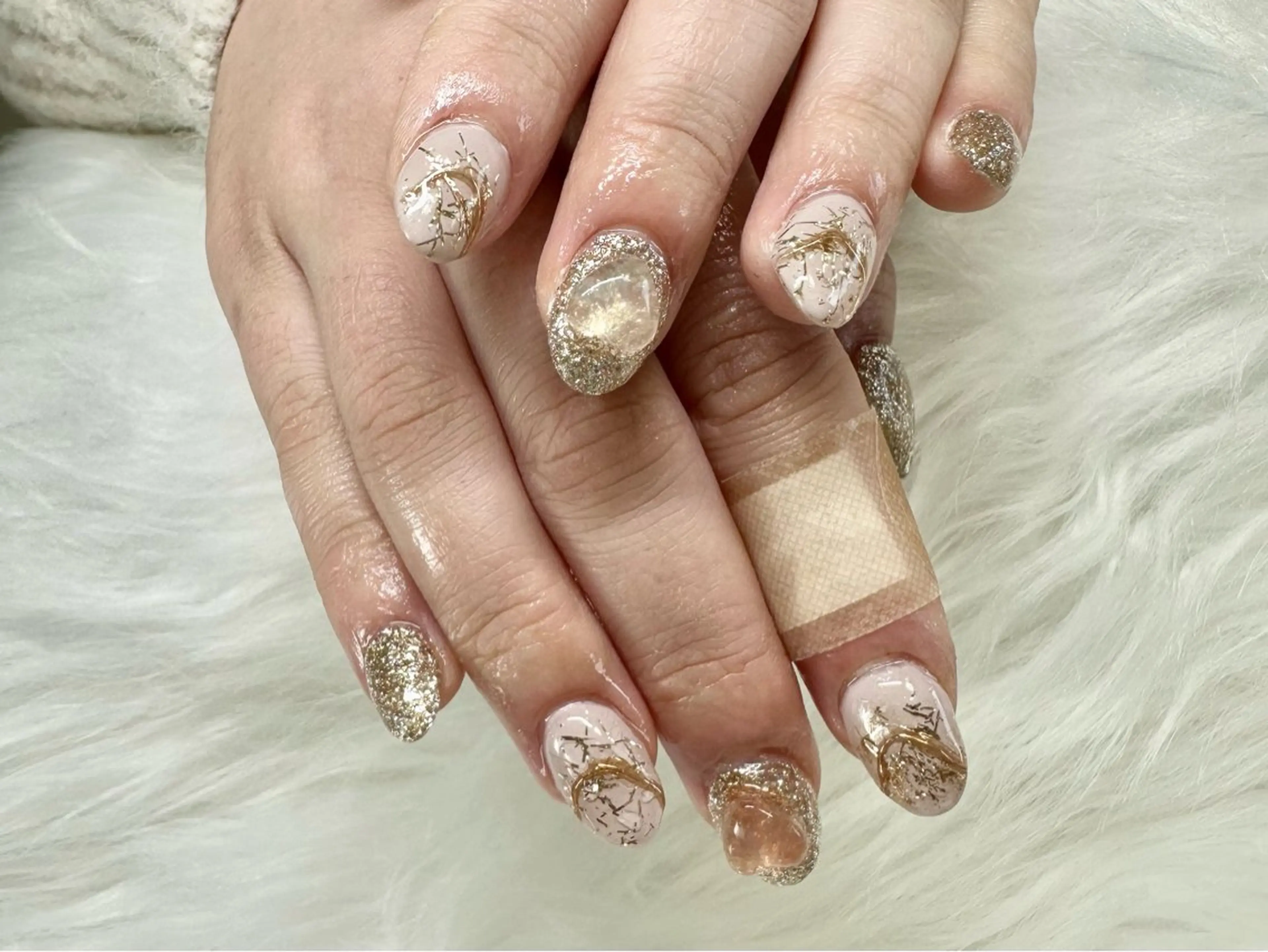 ネイル ハンドネイル Bonheur 【ボヌール】のネイルデザイン