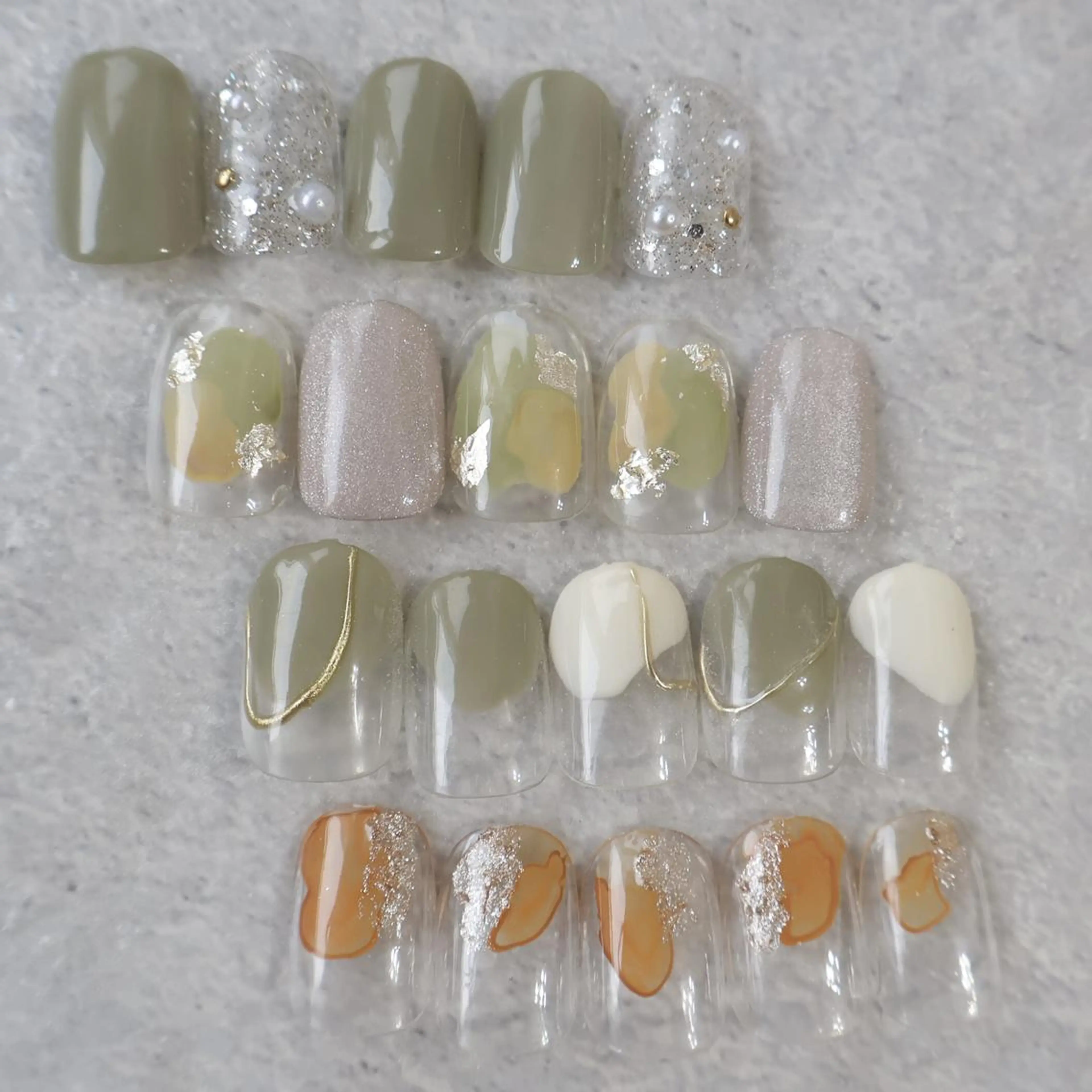 ネイル ハンドネイル tulle【チュール 】HIKARIのネイルデザイン