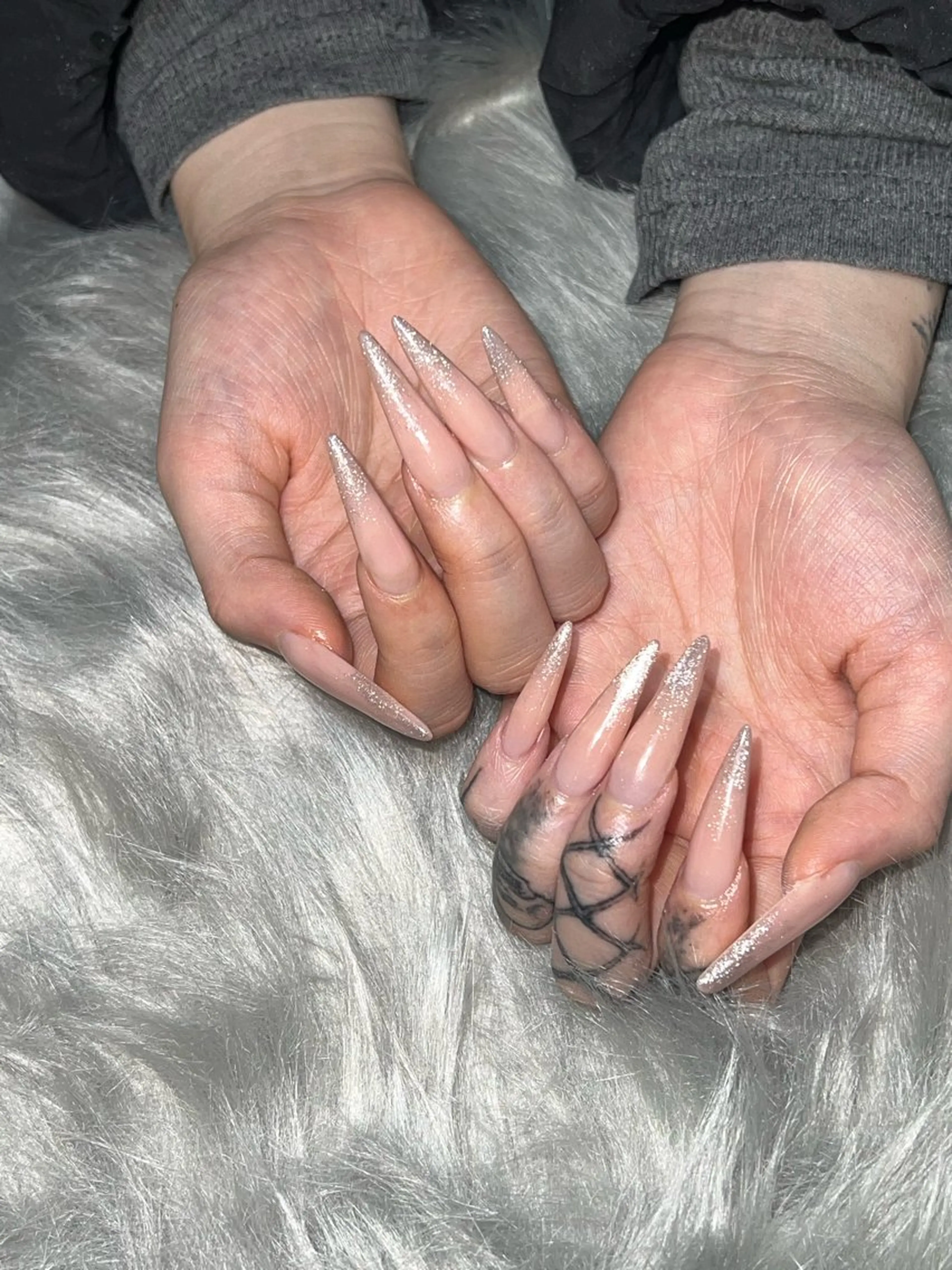 ネイル グラデーション マグネットネイル スカルプ専門店 Feelのネイルデザイン