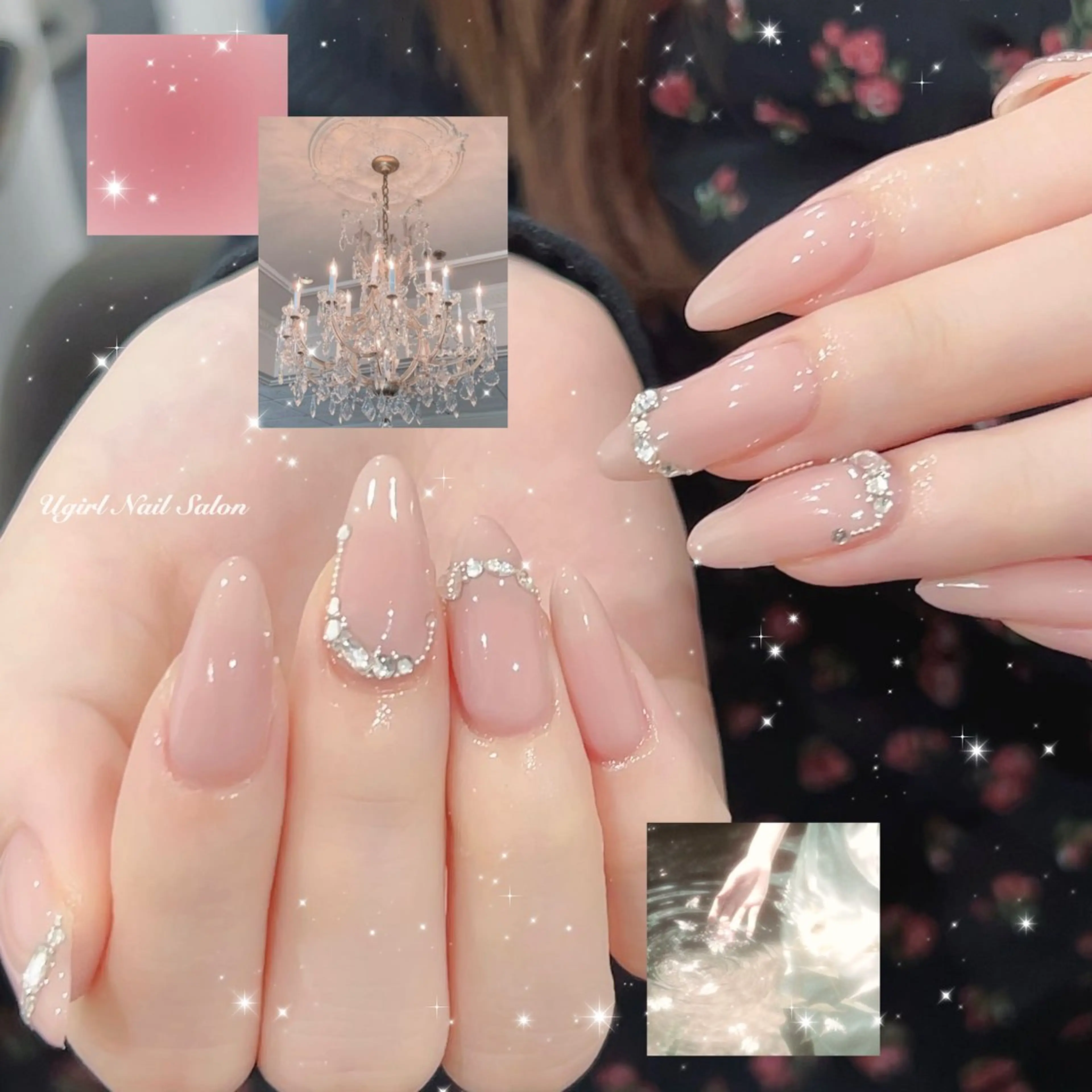 ネイル ハンドネイル 🪄mimi🎀 Midori🪽のネイルデザイン