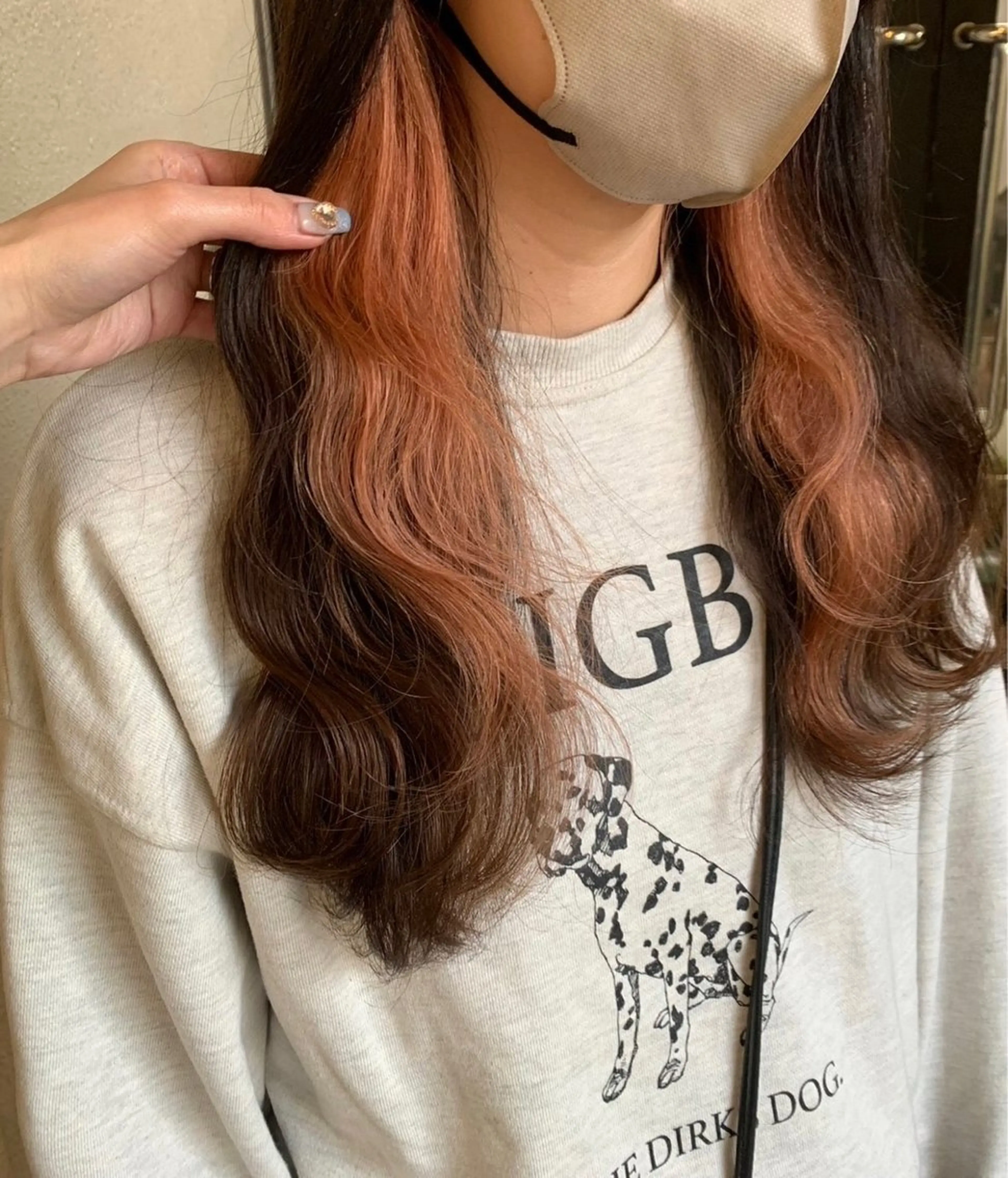 セミロング 高山🐬髪質改善 池袋で縮毛矯正のヘアスタイル