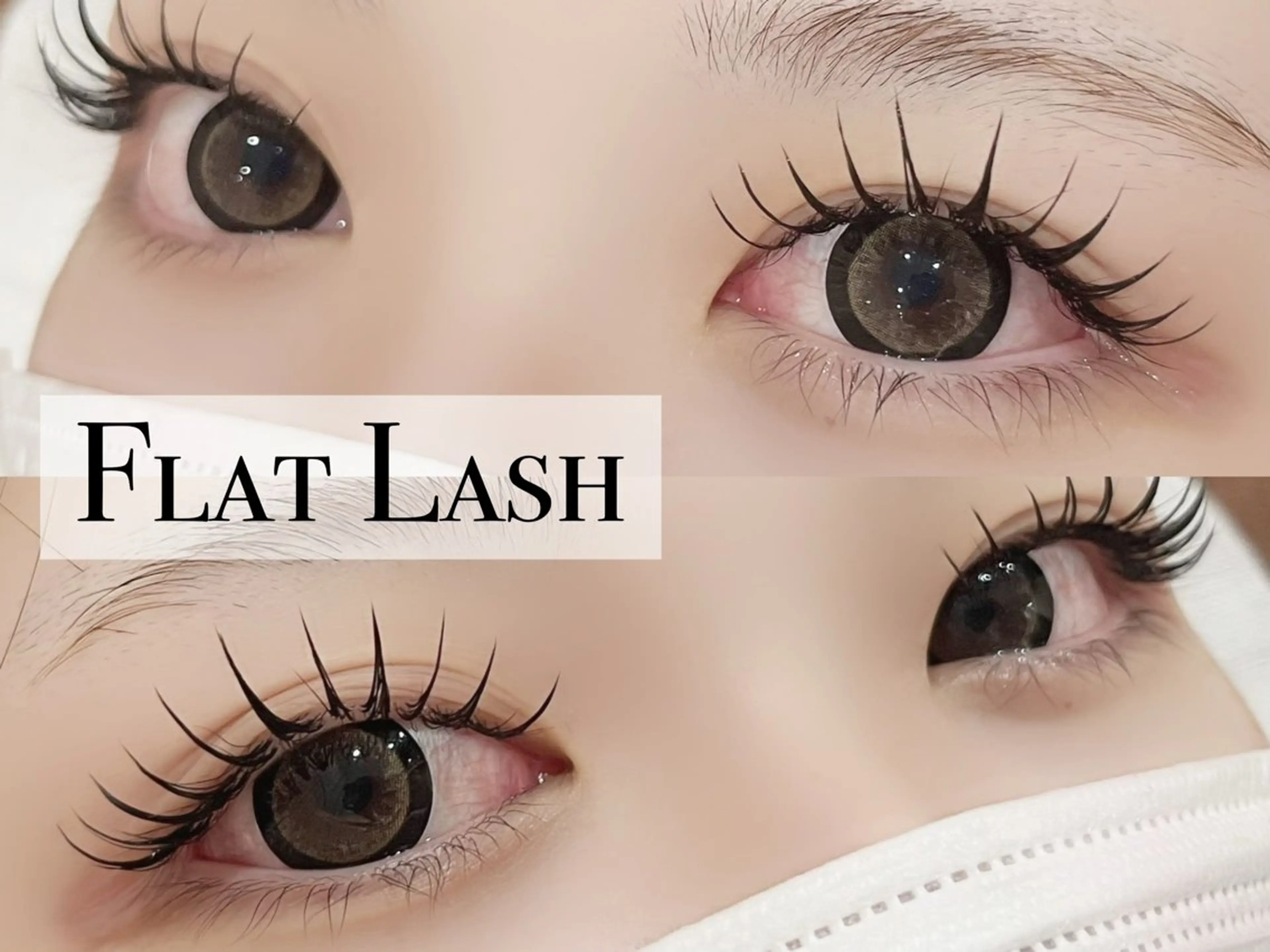 【学生限定❣️】フラットラッシュ140本💫コーティング付き🎁の写真