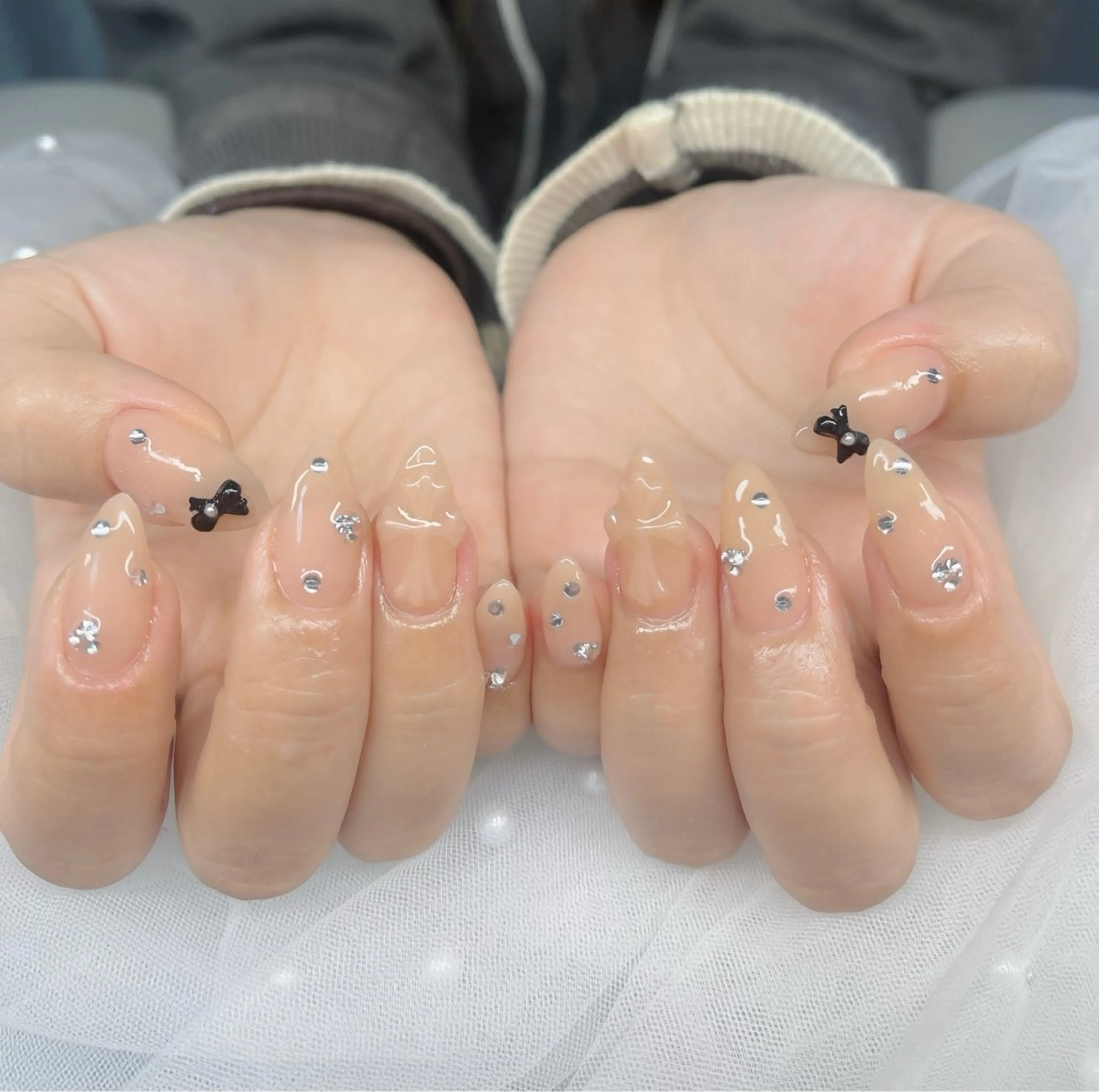 ネイル ハイネイル 自宅サロンのネイルデザイン