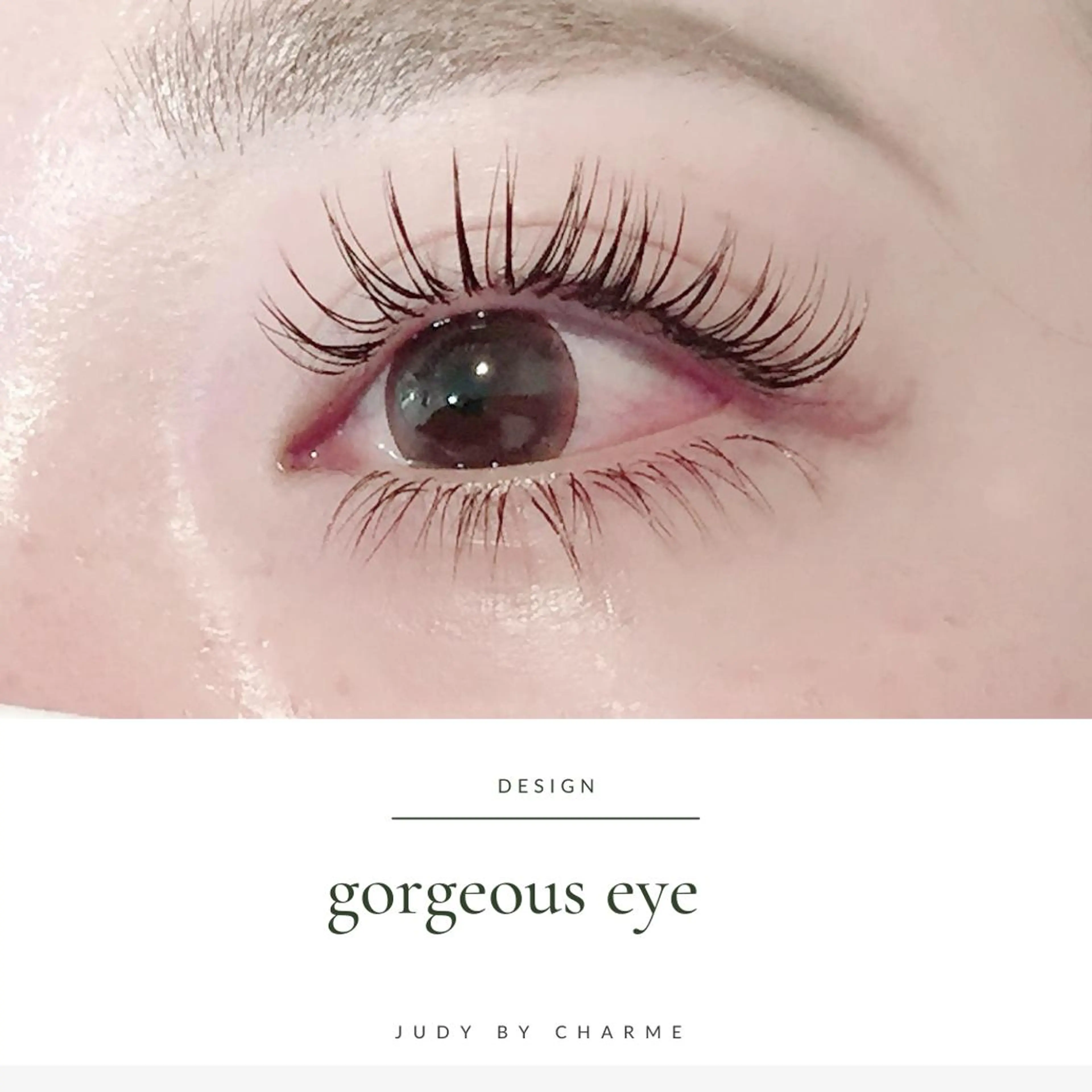 マツエク・マツパ Judy by charmeのマツエク・マツパデザイン