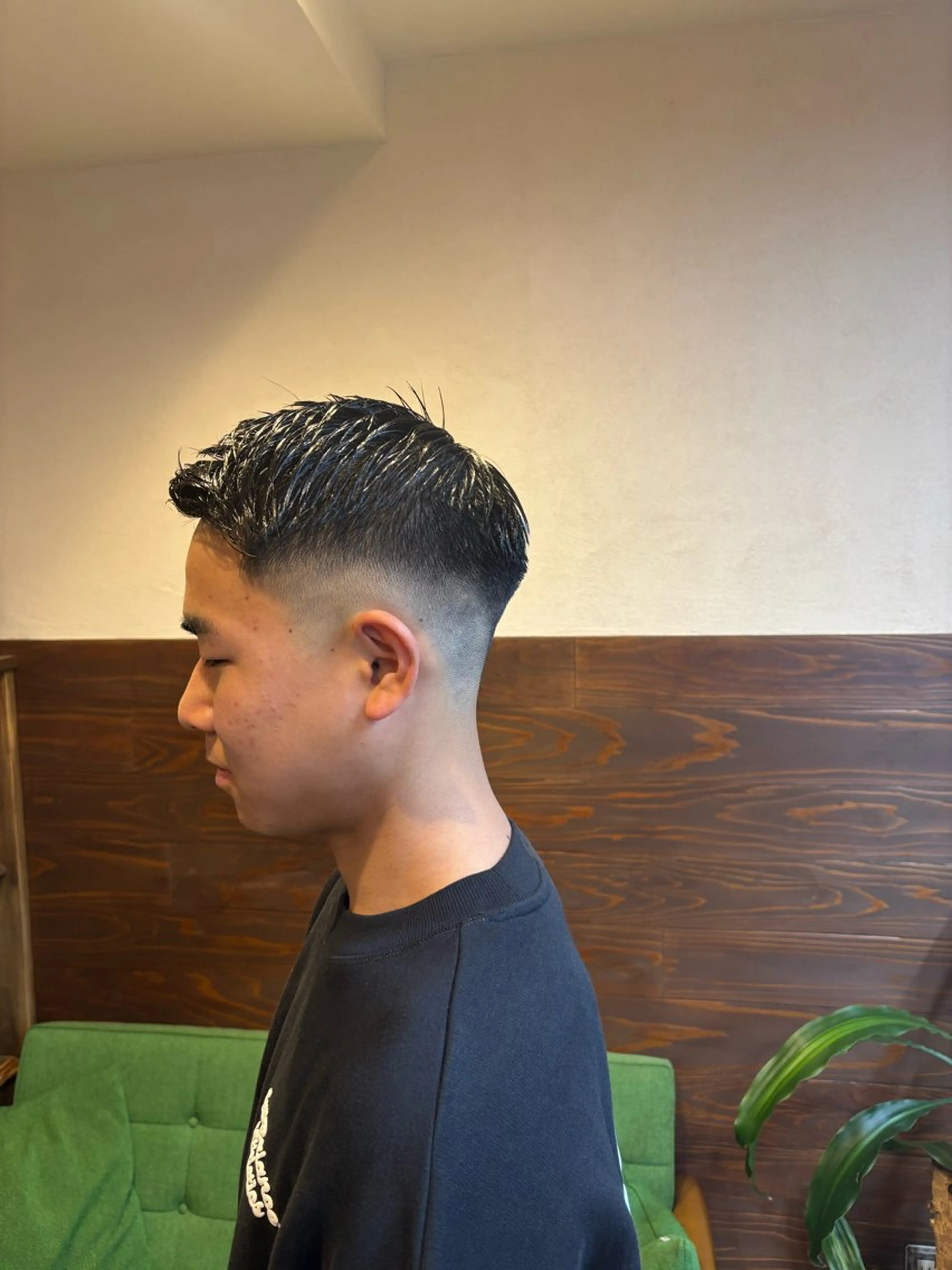 ショート イケダ コウジのヘアスタイル