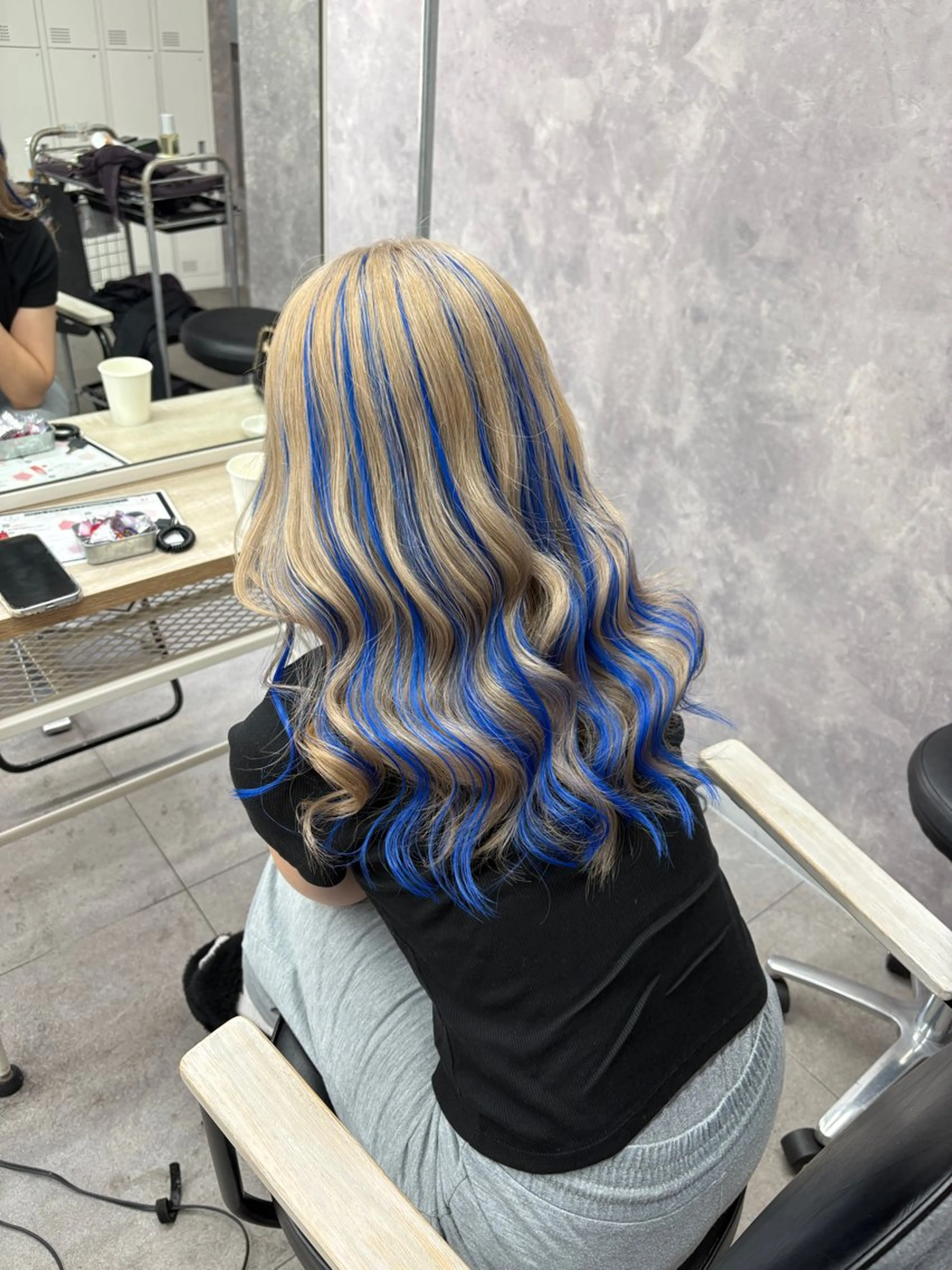 ロング ヘアカラー トリートメント ギャル⚜️巻き髪 ⚜️ちづるのヘアスタイル