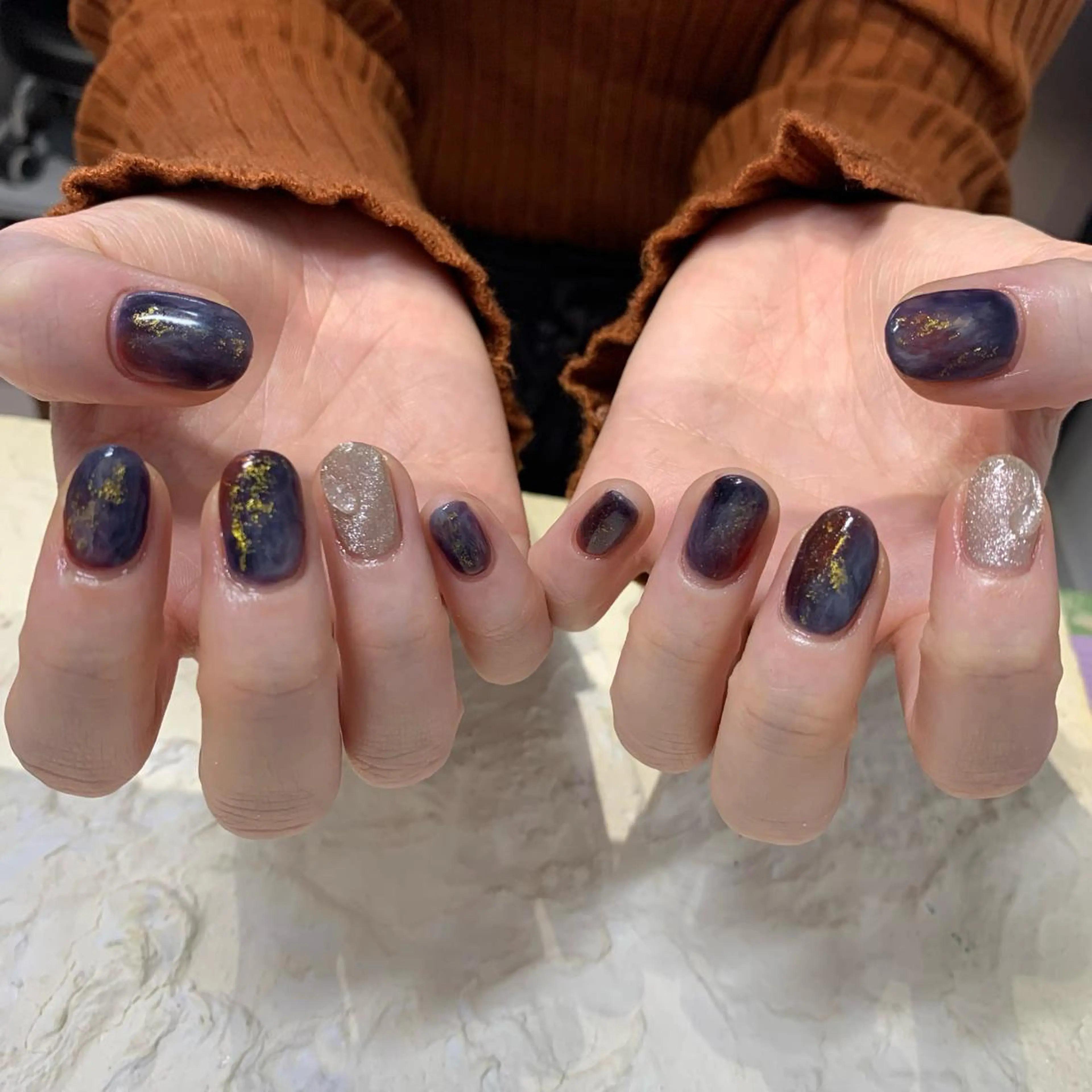 ネイル ニュアンスネイル マキノ ユイのネイルデザイン