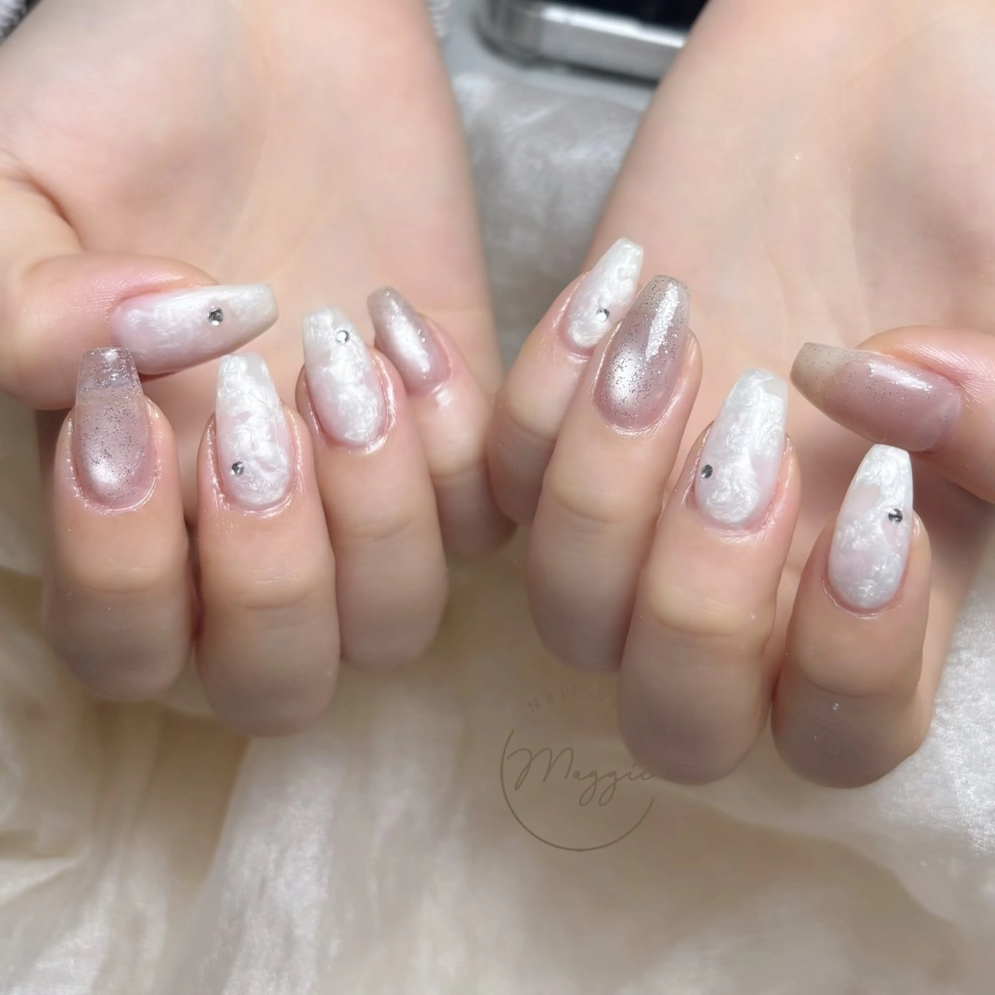 ネイル 持ち込み ハンドネイル Ti miのネイルデザイン