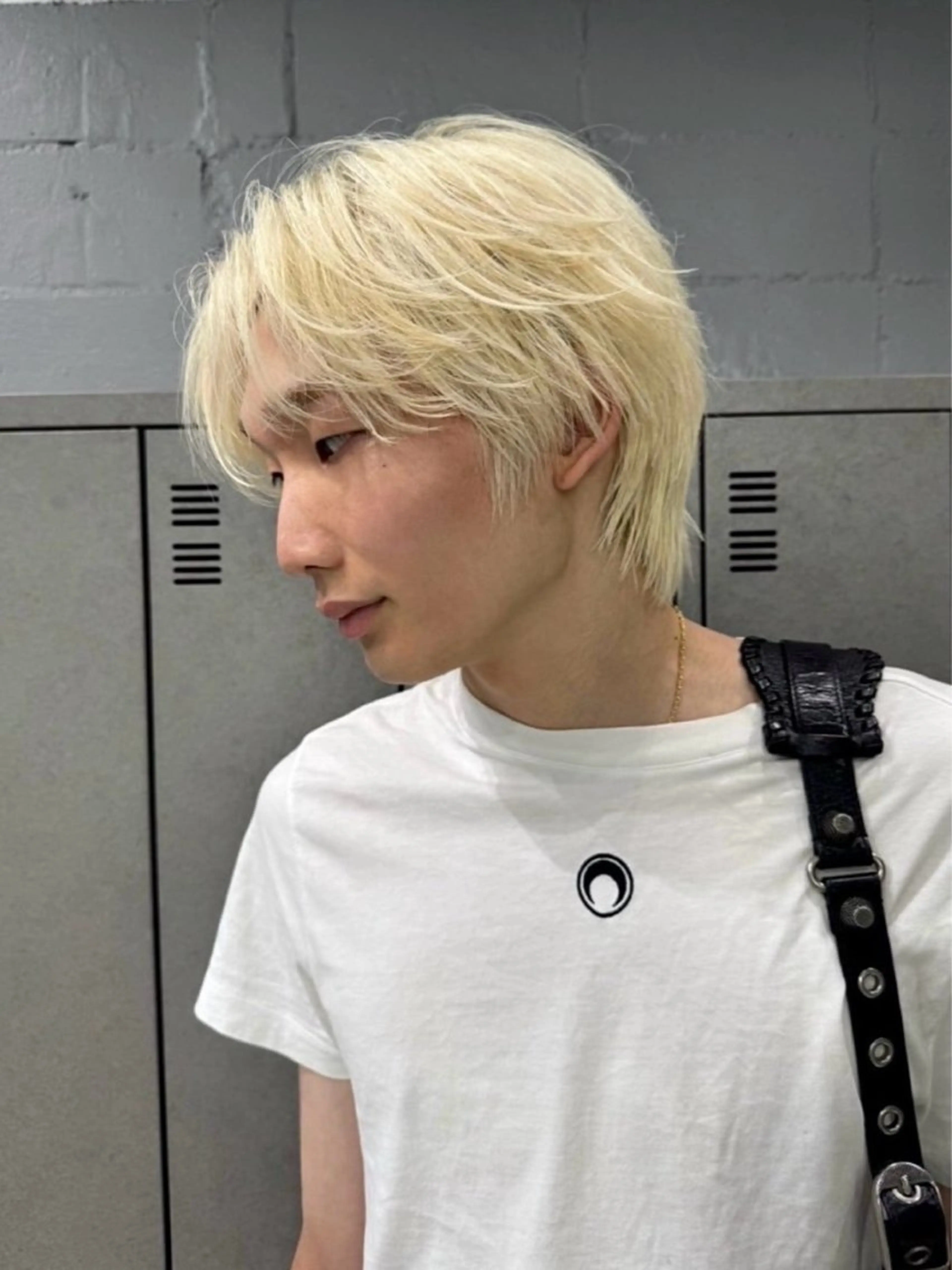 カラー メンズ ヘアカラー ハイトーン/パーマ/ メンズ / 櫻本🌐のヘアスタイル