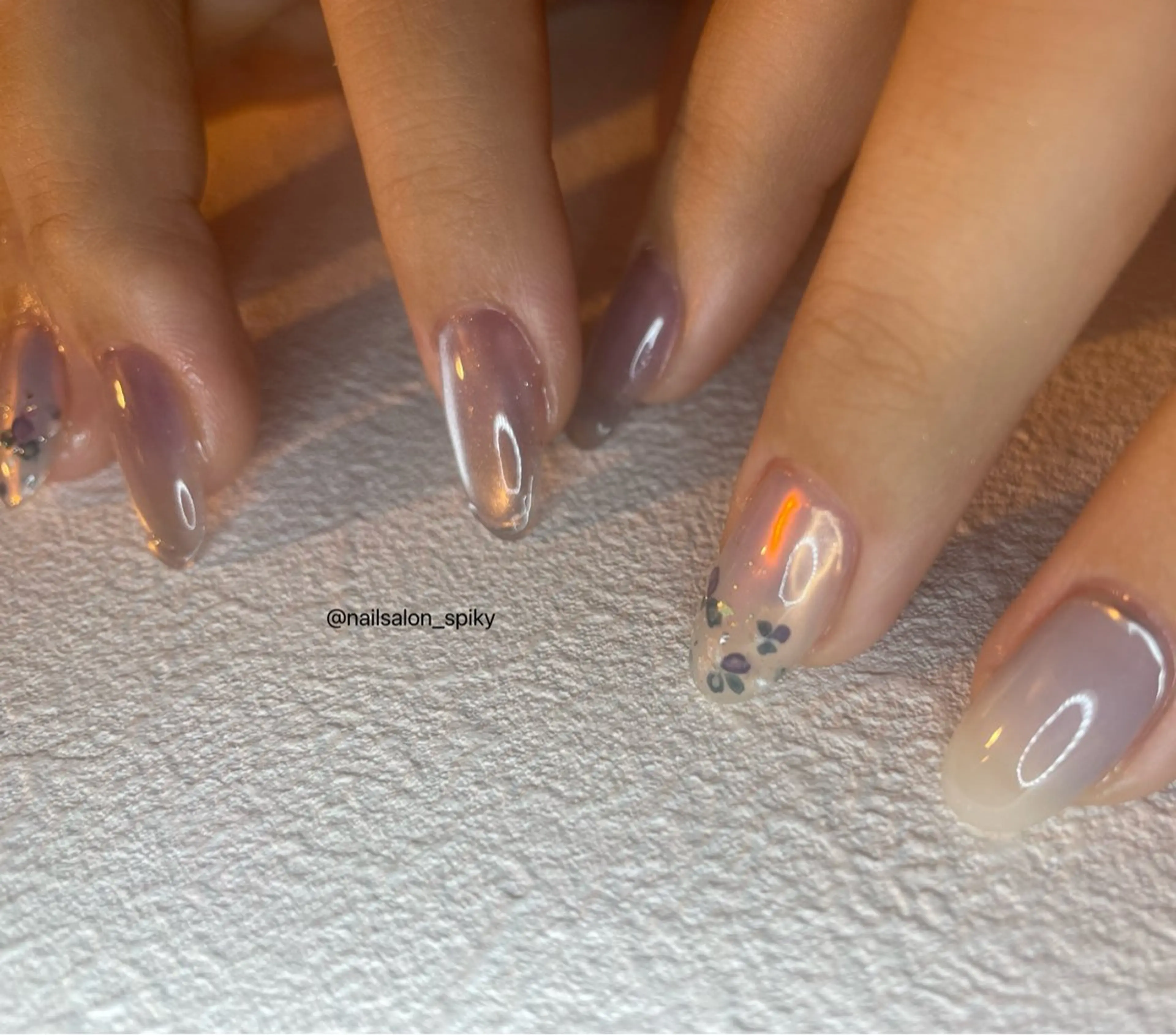 ネイル Spiky とうげ ふうかのネイルデザイン