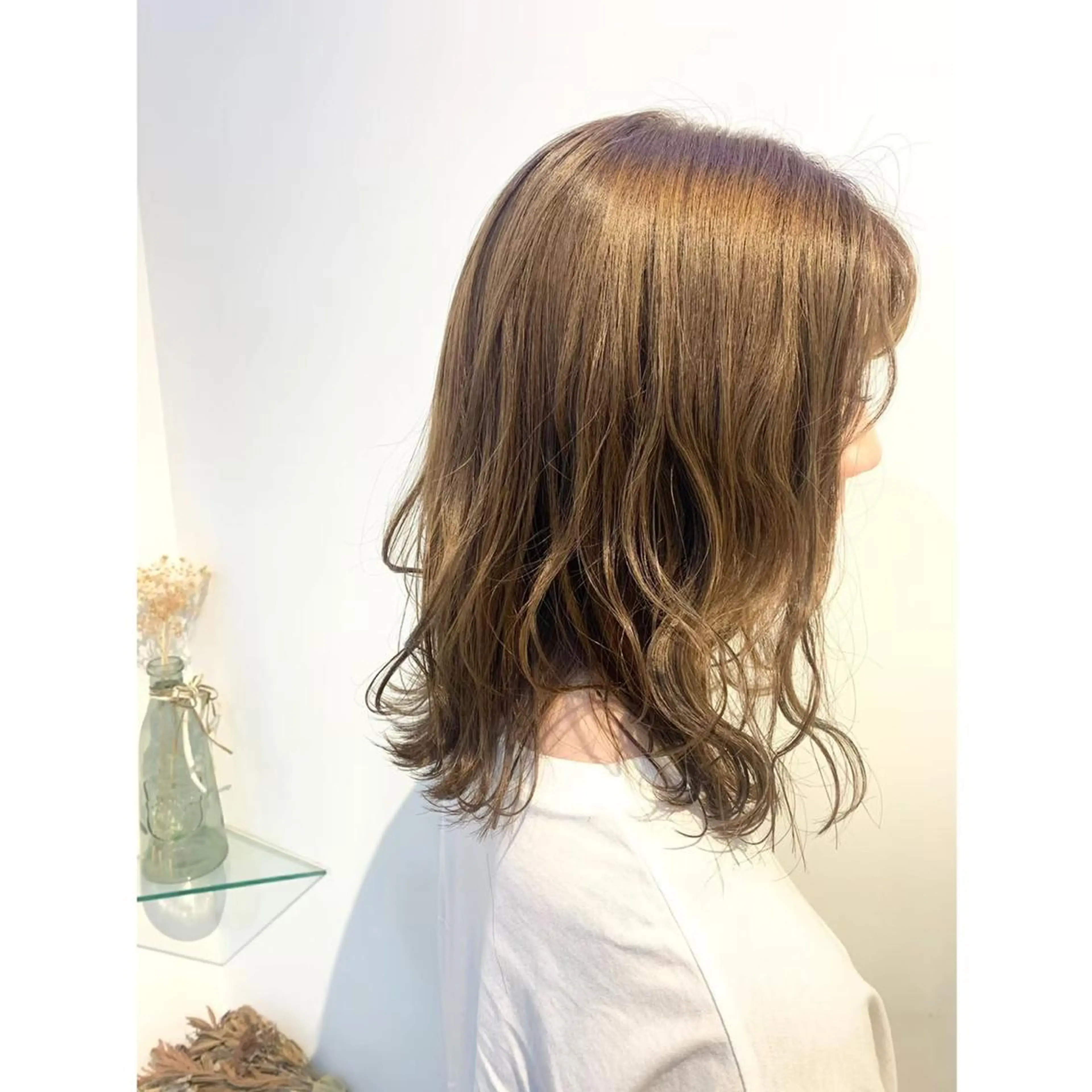 カラー 髪質改善カラー🤍 エクステ✨君島由実子のヘアスタイル