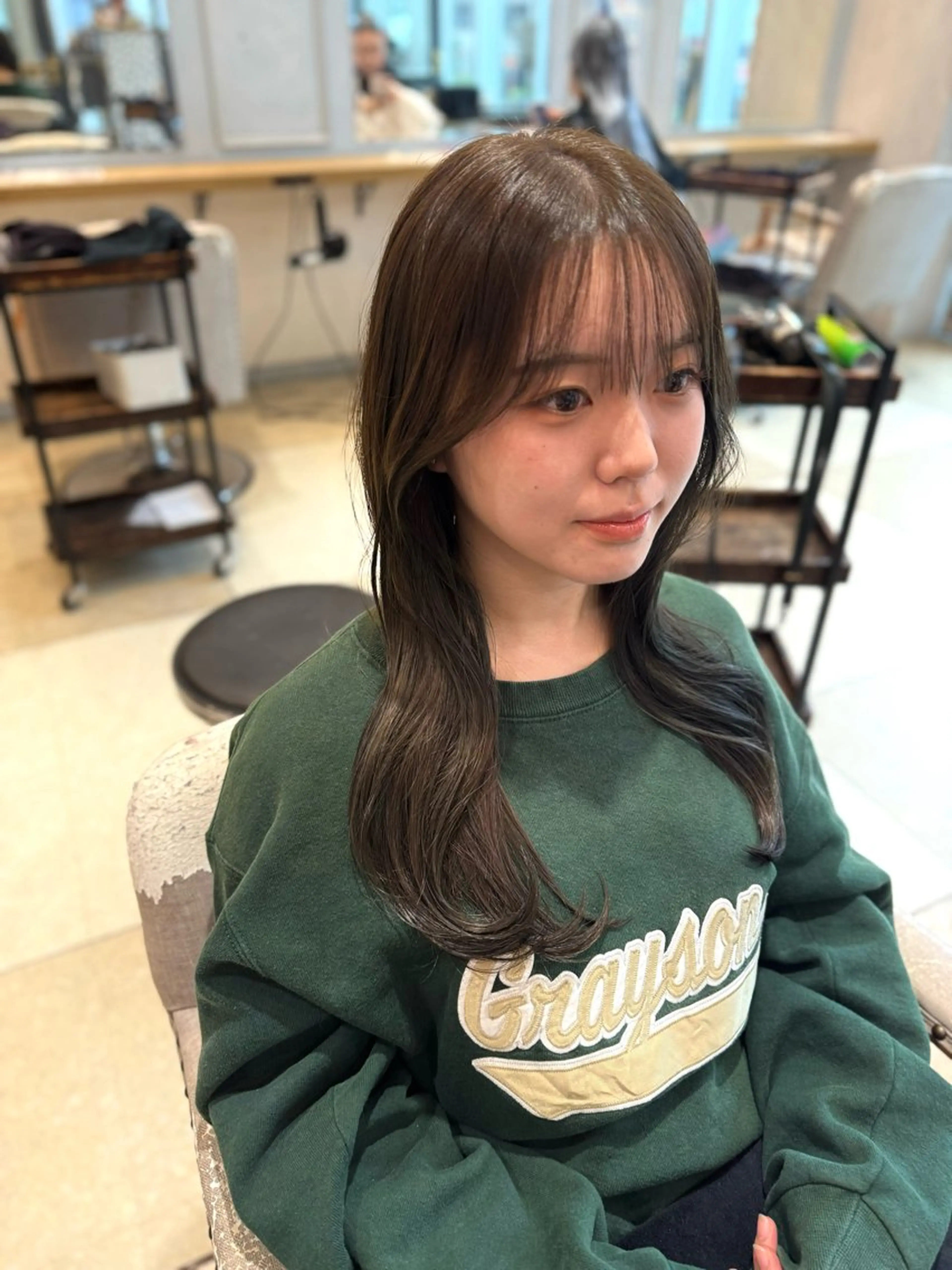 ロング カラー カット ヘアカラー トリートメント ショート/ボブ アンドウ☺︎のヘアスタイル