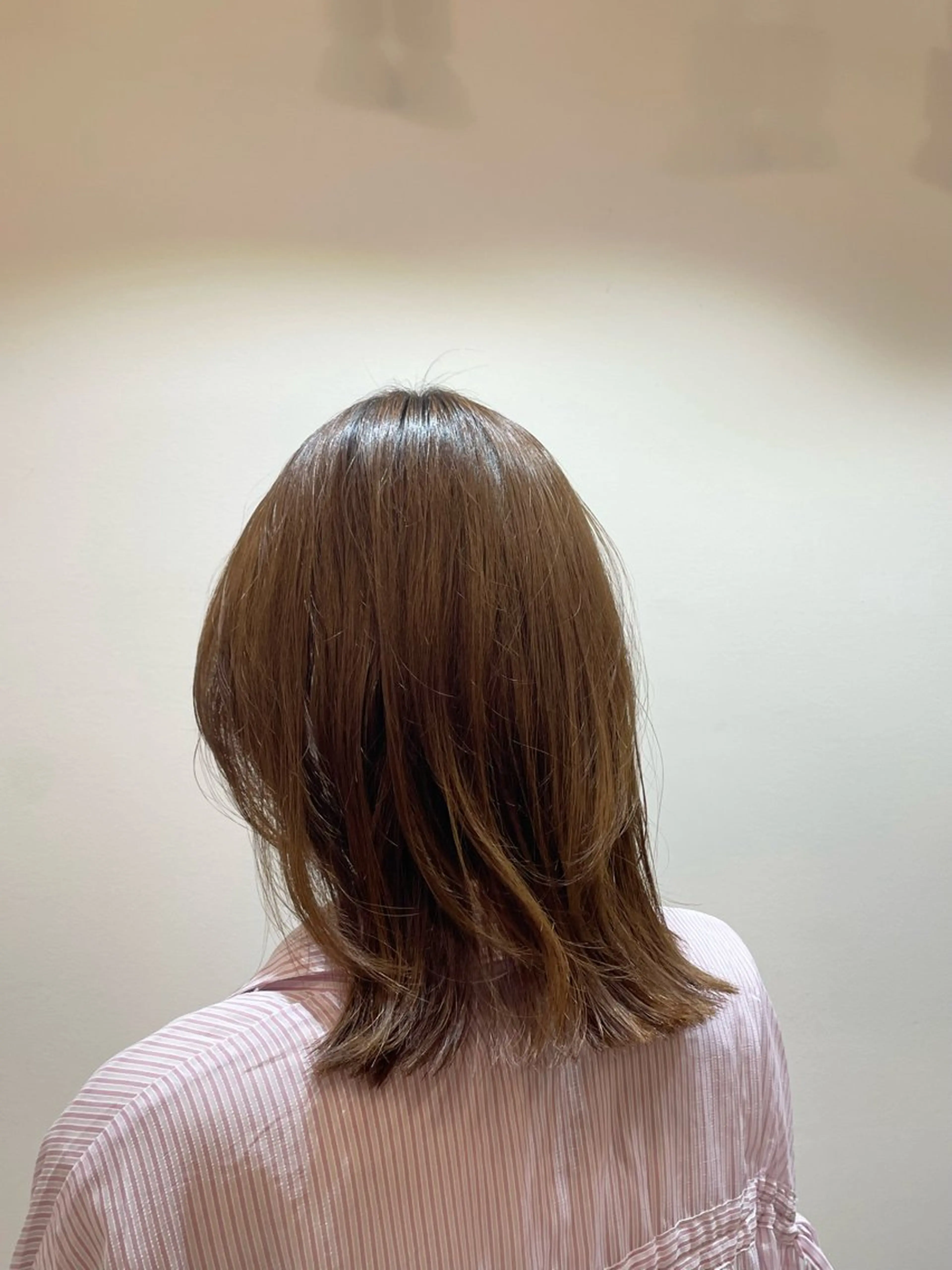 ミディアム なつき🌱ボブ 🤎レイヤーボブのヘアスタイル