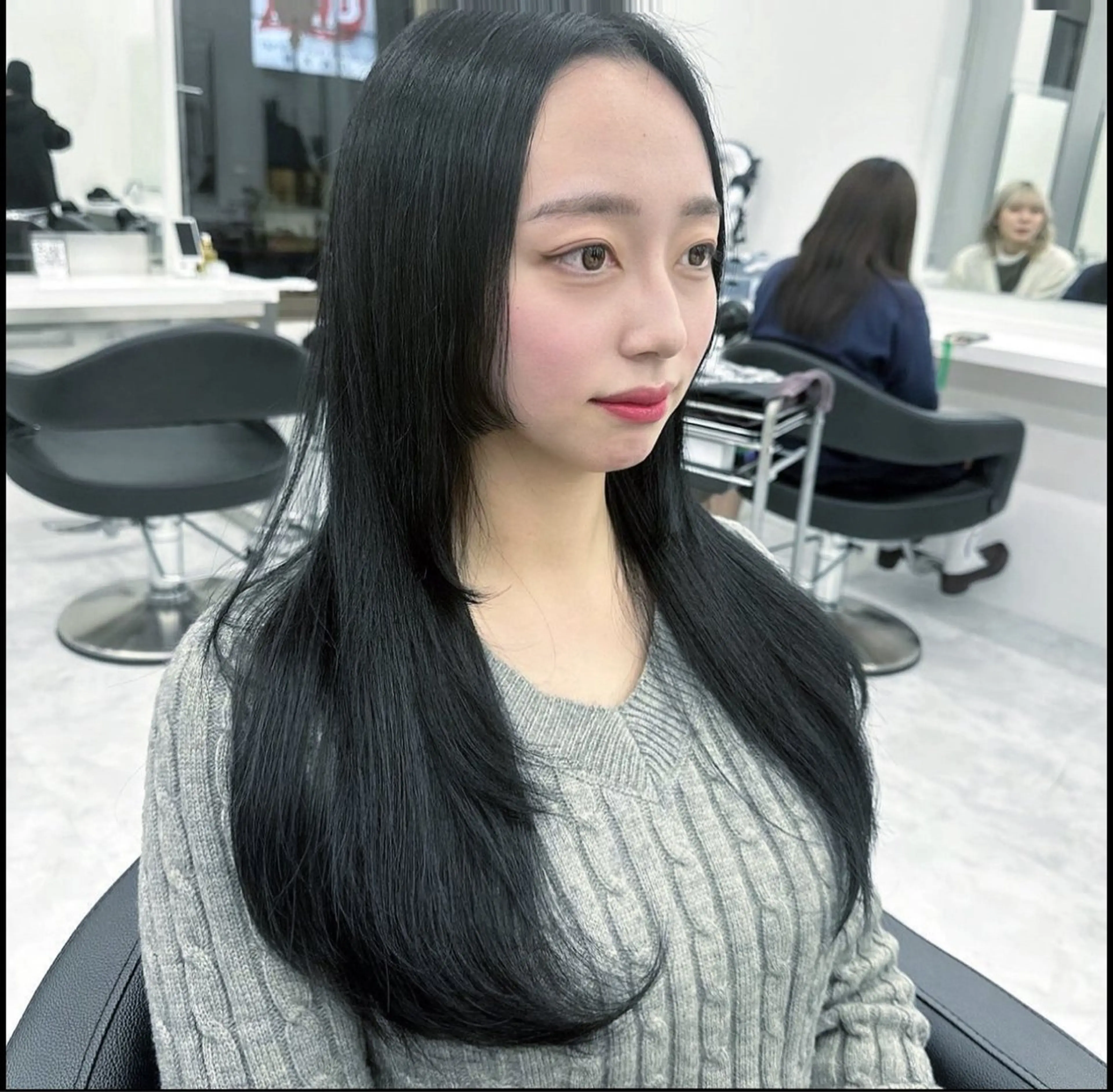 カラー パーマ ヘアアレンジ メンズ キッズ ♥️韓国ヘア レイヤー♥️ゆりのヘアスタイル