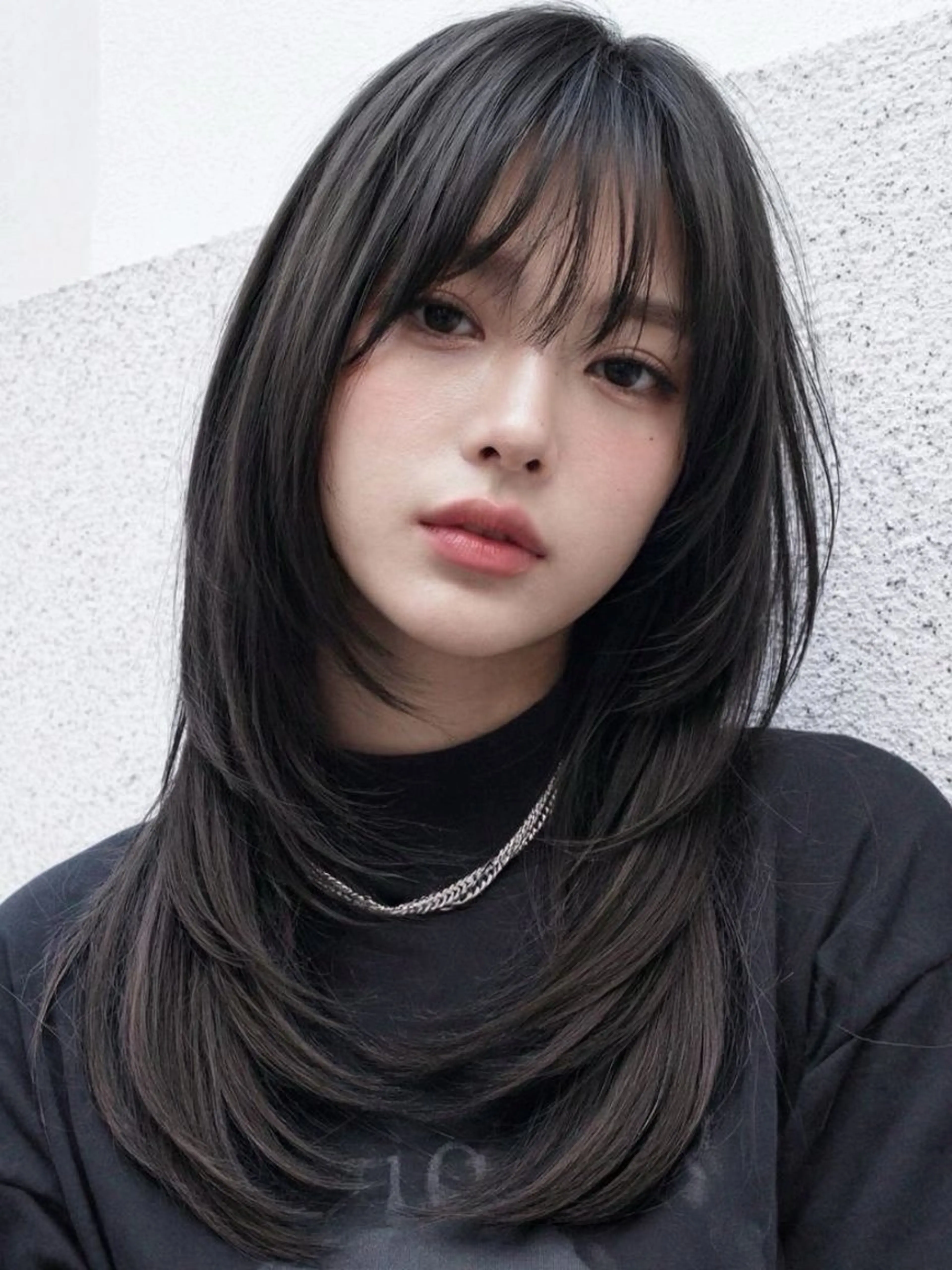 ロング カラー カット ヘアカラー 🪡韓国レイヤー /髪質改善/菊池🪡のヘアスタイル