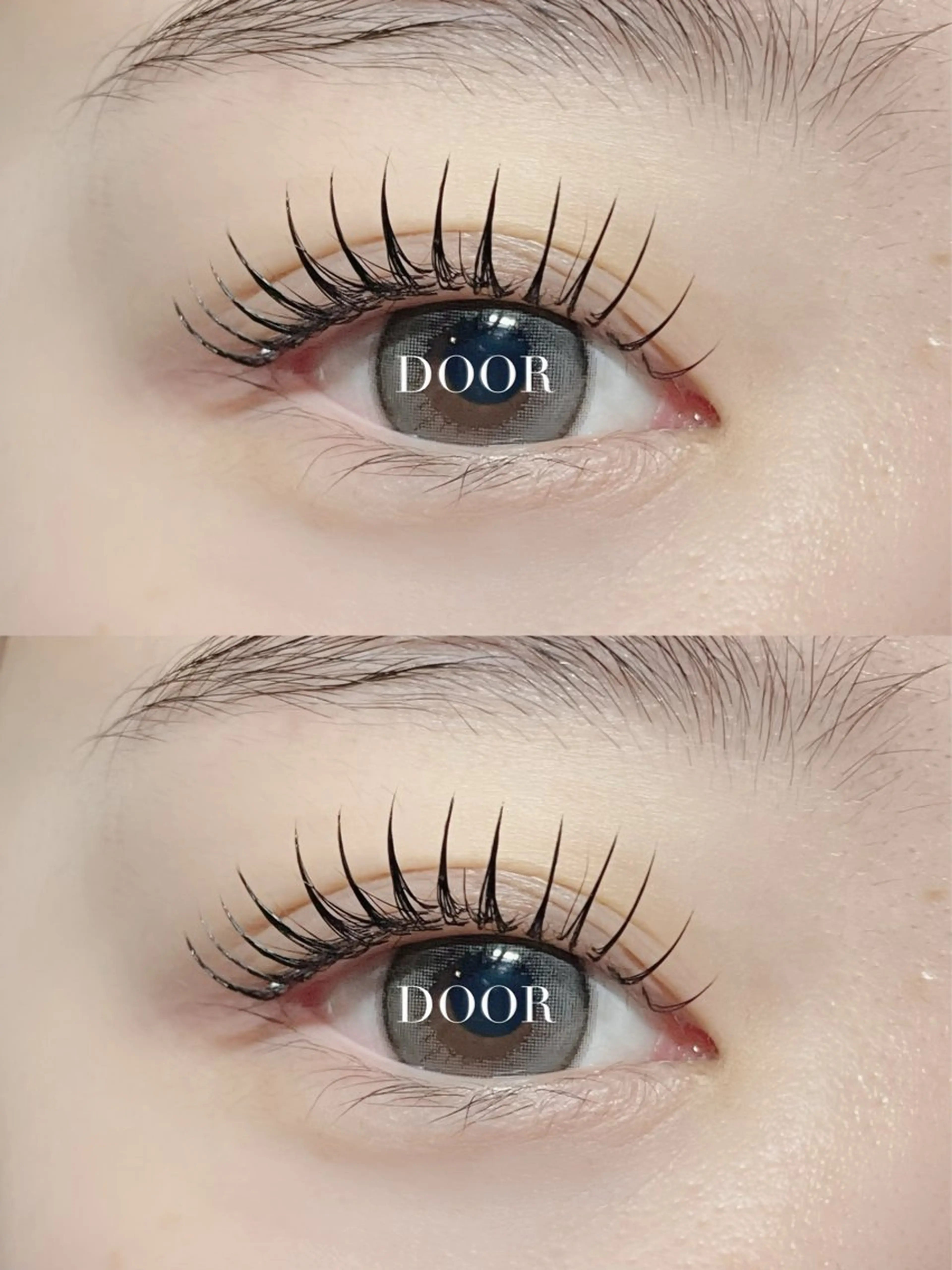 マツエク・マツパ Lカール マツエク RINA 💜のマツエク・マツパデザイン