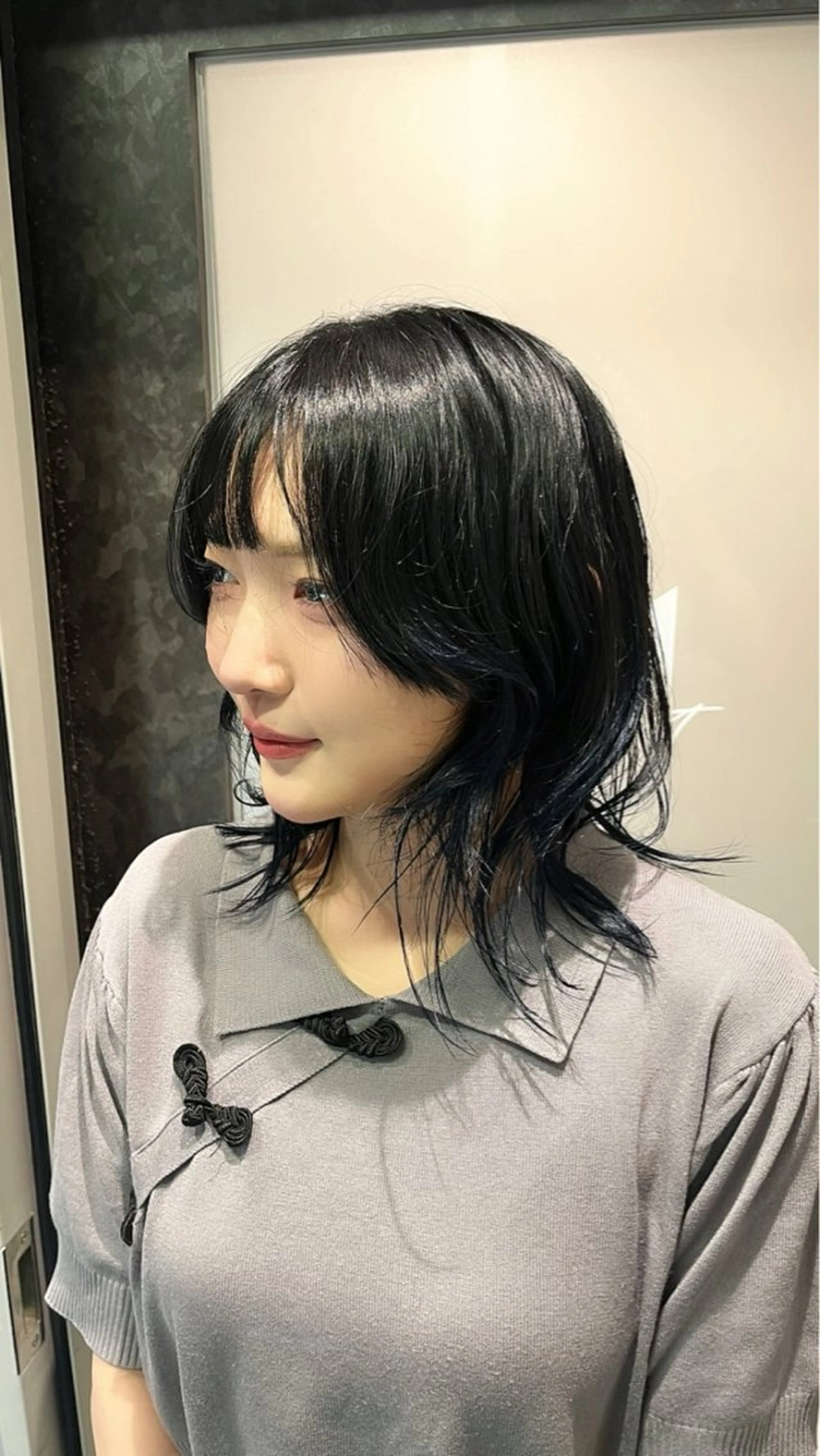 ミディアム カラー カット 新宿/ヘアカラー AiNAのヘアスタイル