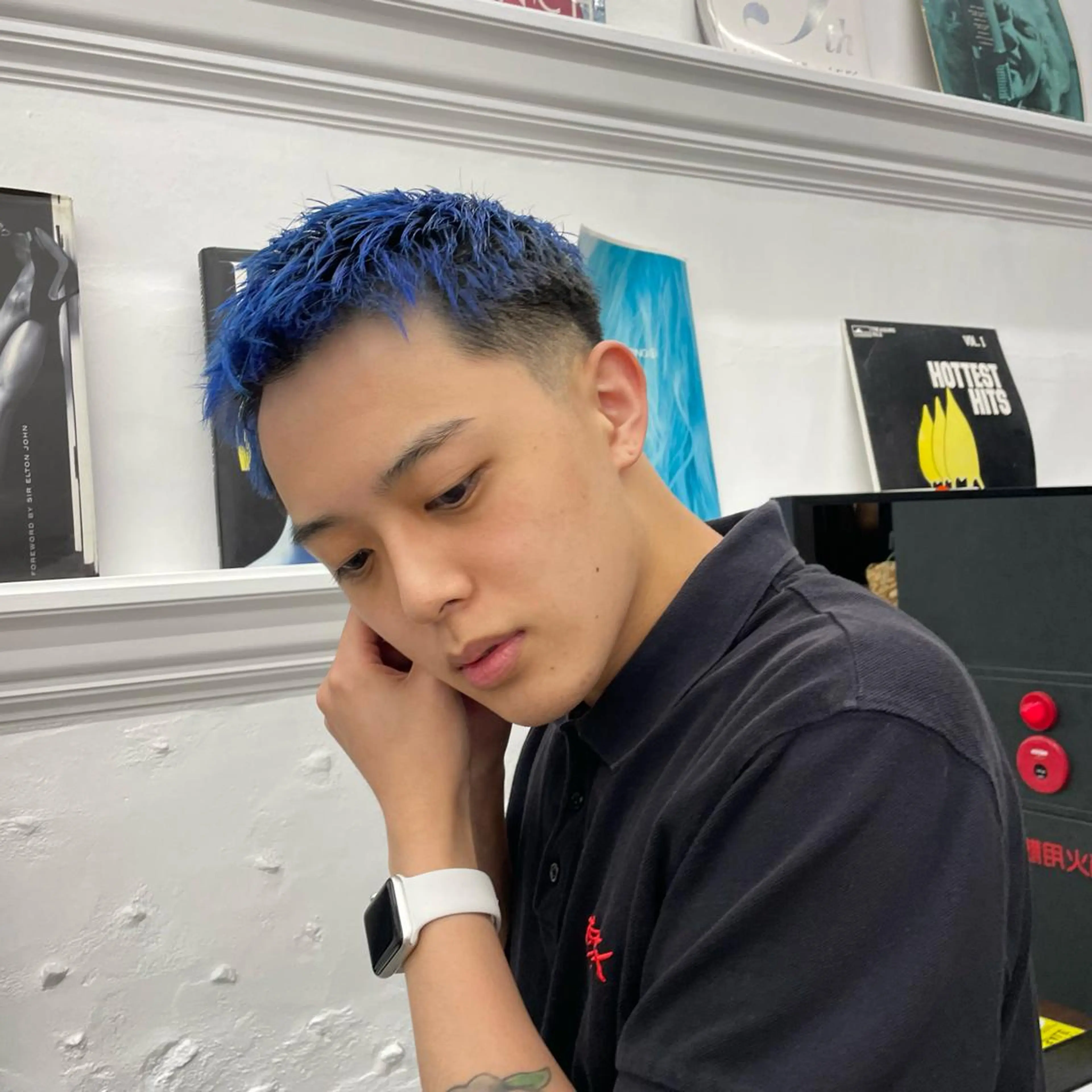 カラー メンズ HINA🎀韓国ヘア エクステ/小顔カットのヘアスタイル