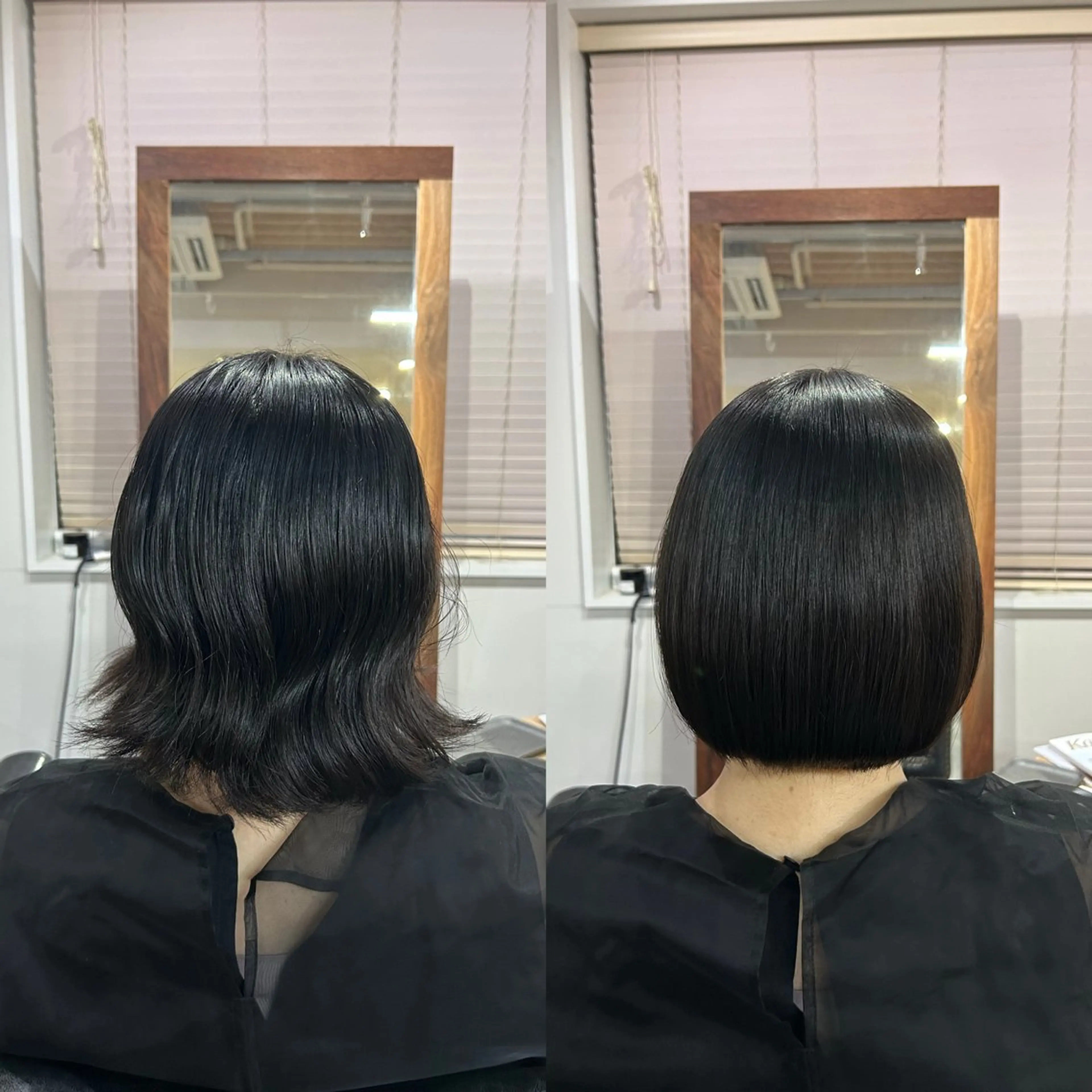 ショート パーマ ボブ 髪質改善 ショートヘア 縮毛矯正 酸性ストレート 👑松山ストレート/ メンズヘア/龍仁👑のヘアスタイル