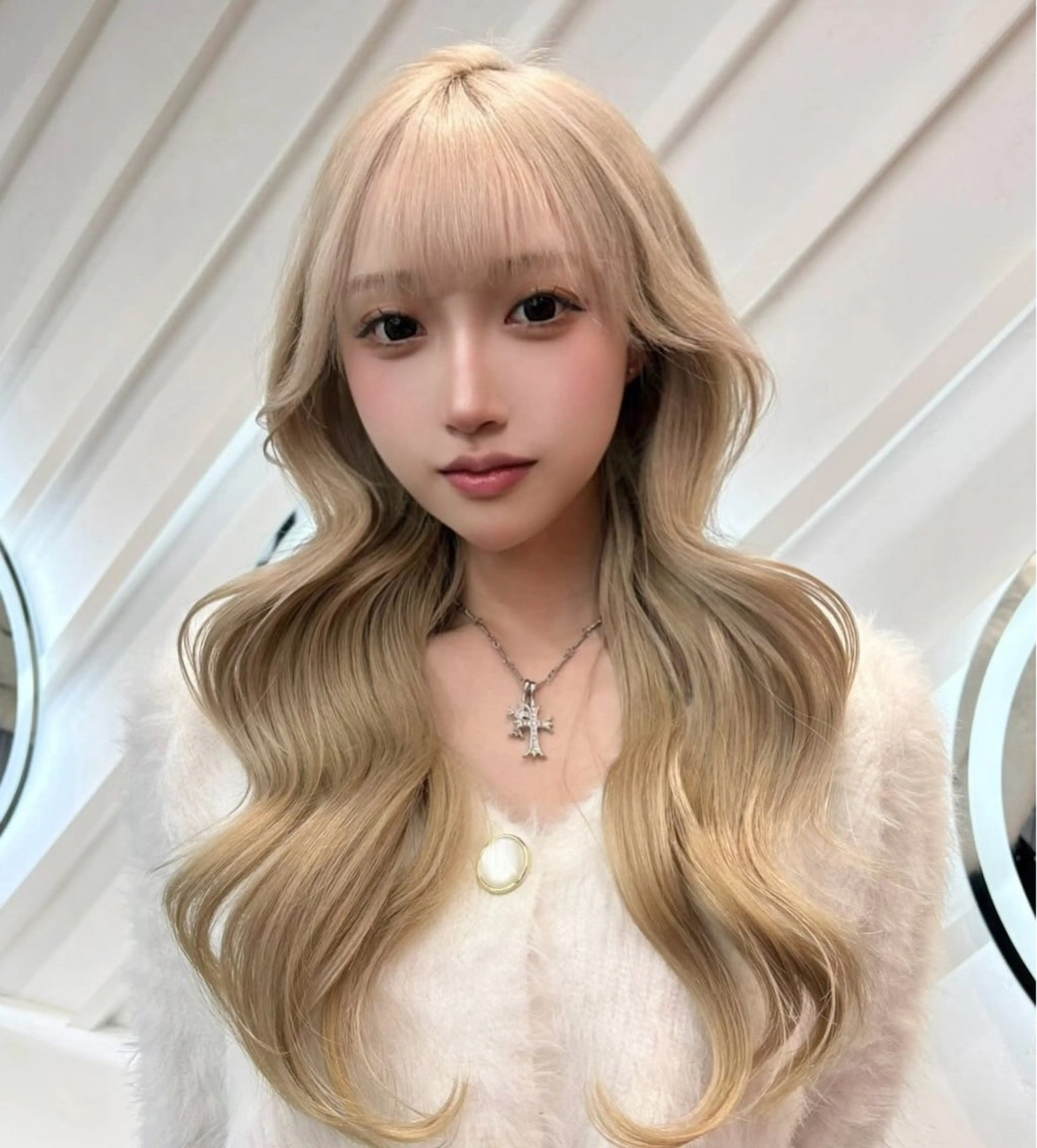 ロング カット トリートメント 🎀似合わせカット/ 透明感カラー/翼🎀のヘアスタイル