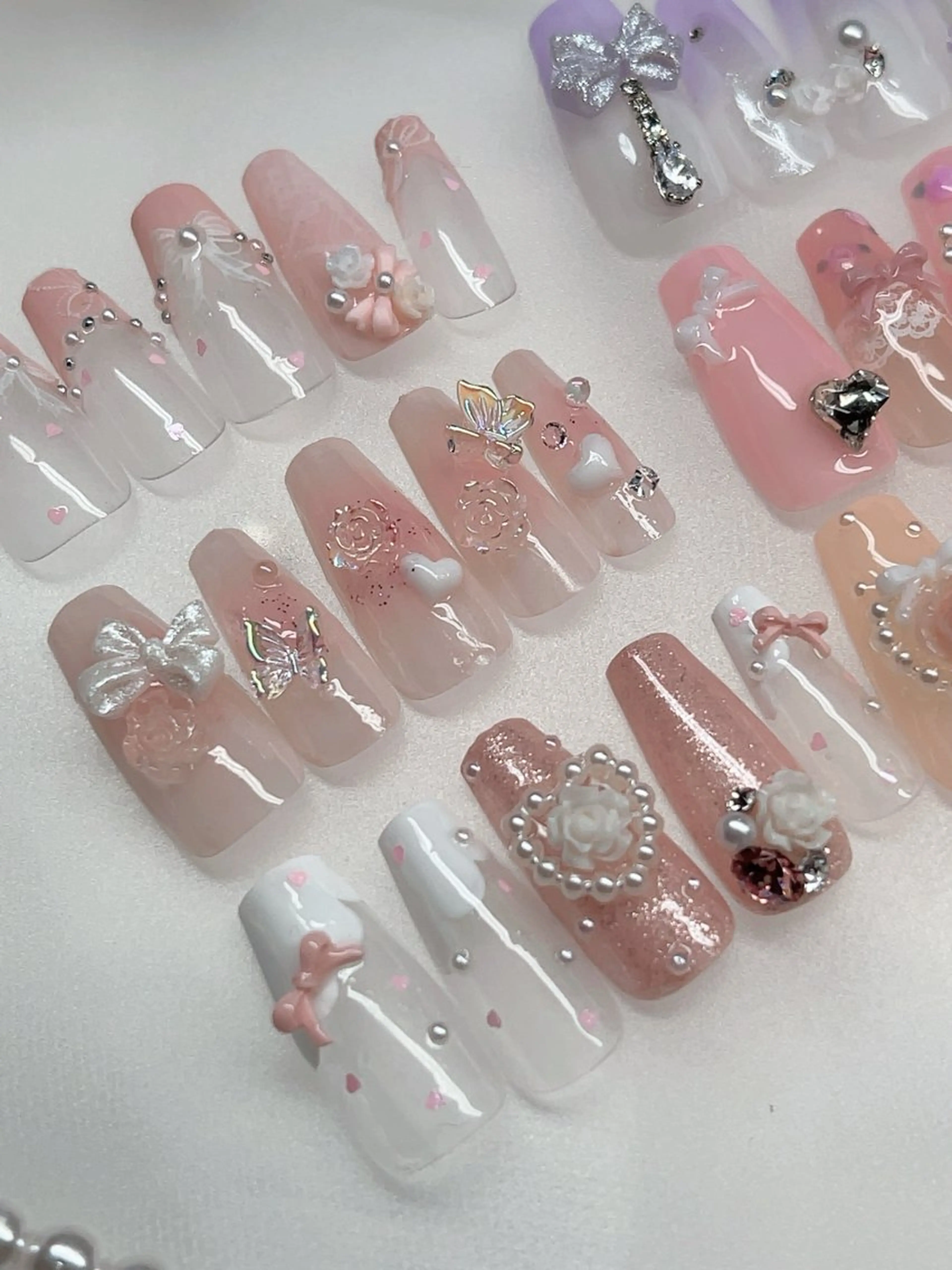 ネイル アートネイル スカルプネイル ハンドネイル nail l_yukiのネイルデザイン