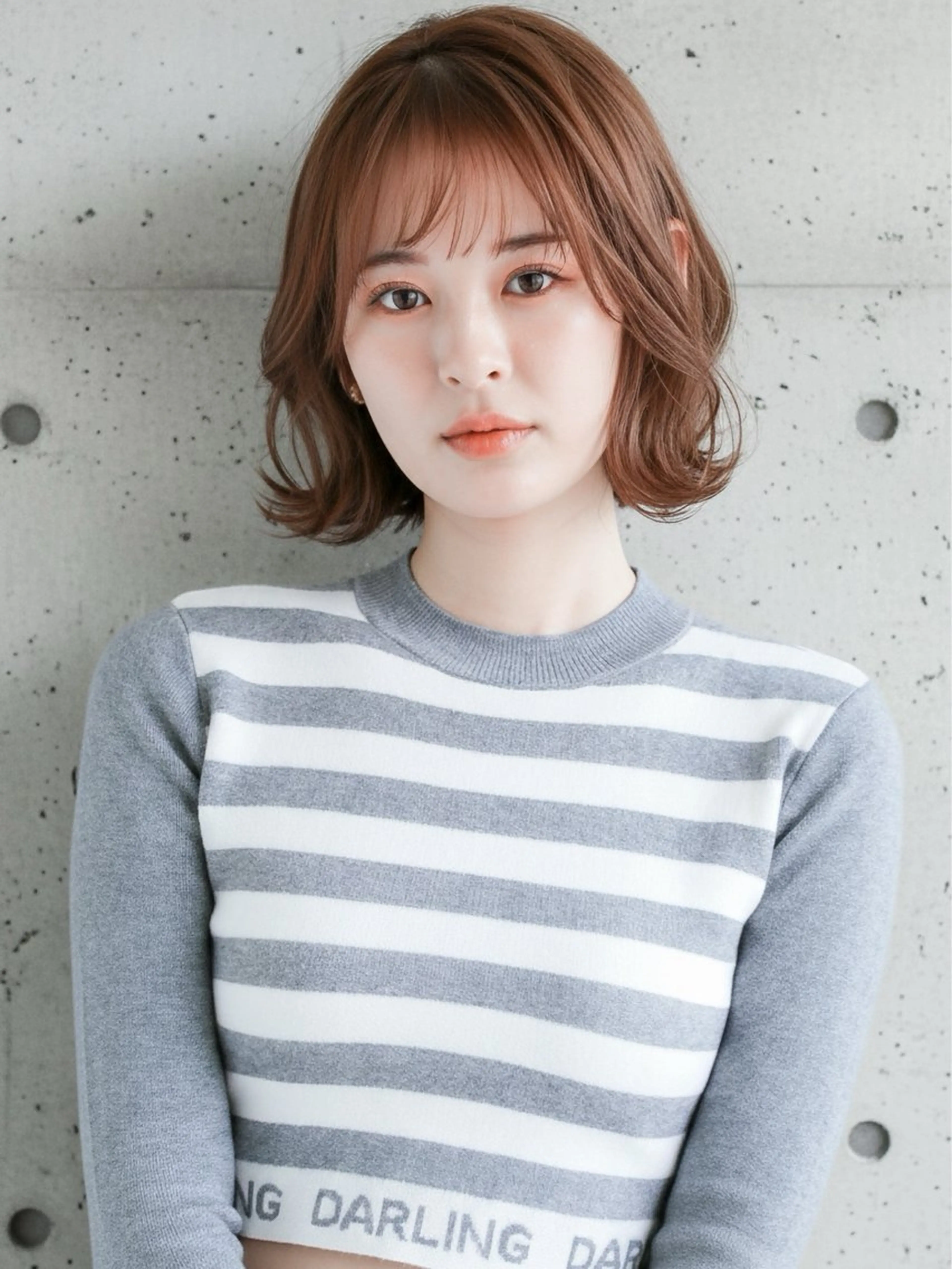 ミディアム モデル募集 神田梨世🪼のヘアスタイル