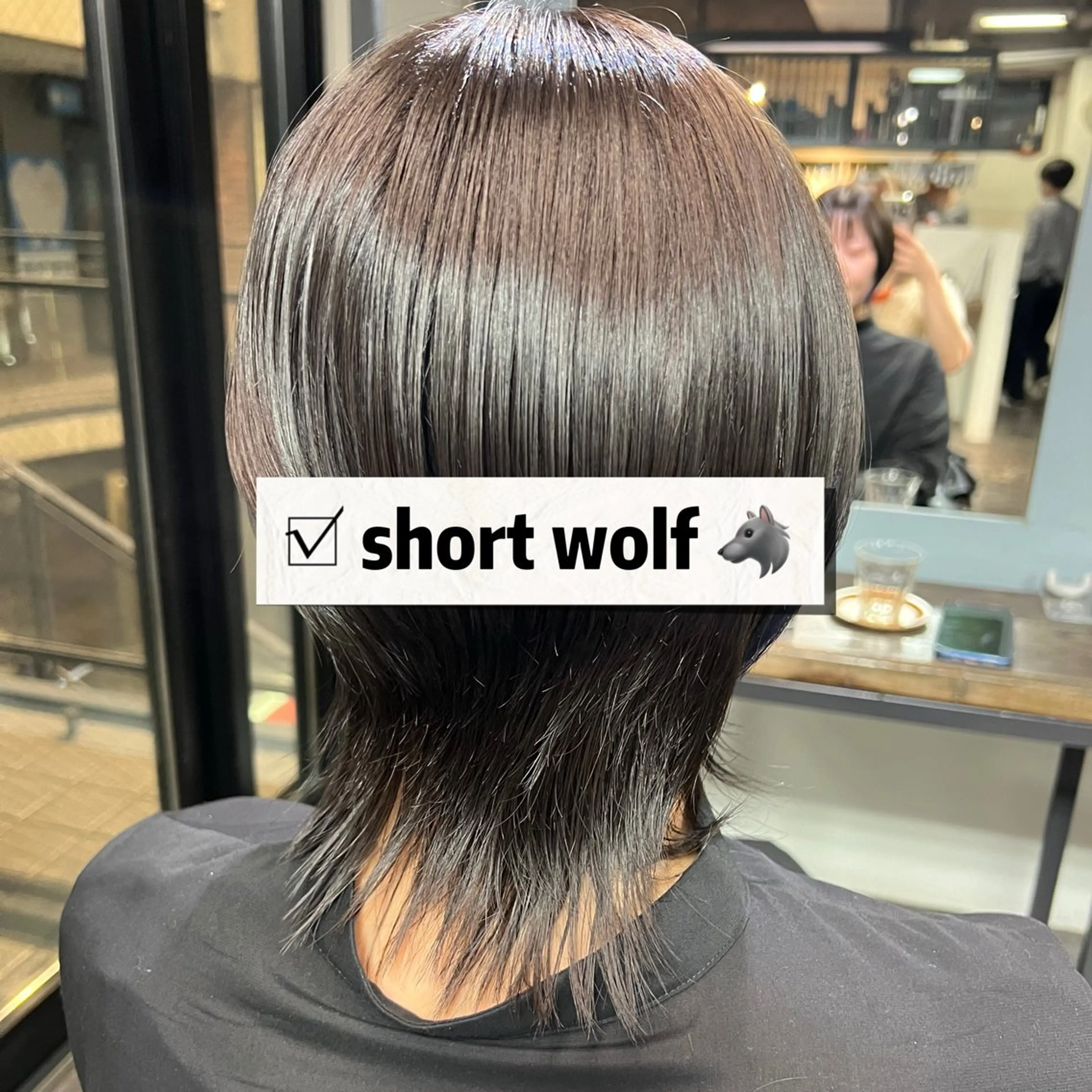 ミディアム カラー ブルーカラー インナーカラー カット ヘアカラー 💘札幌クロスパーマ 髪質改善💘rinaのヘアスタイル