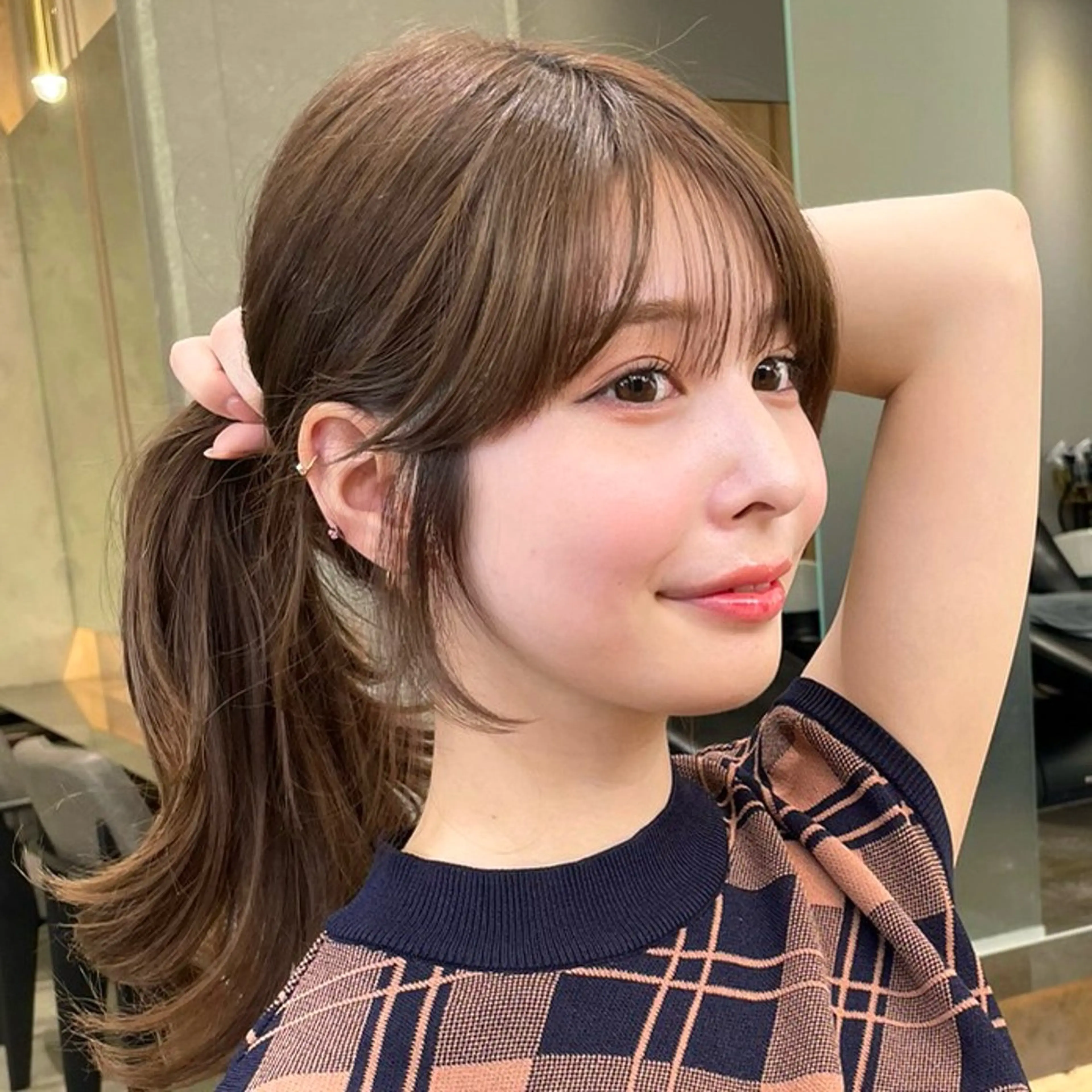 ロング カラー カット ヘアカラー トリートメント 韓国ヘア🇰🇷 レイヤー/芝春樹のヘアスタイル