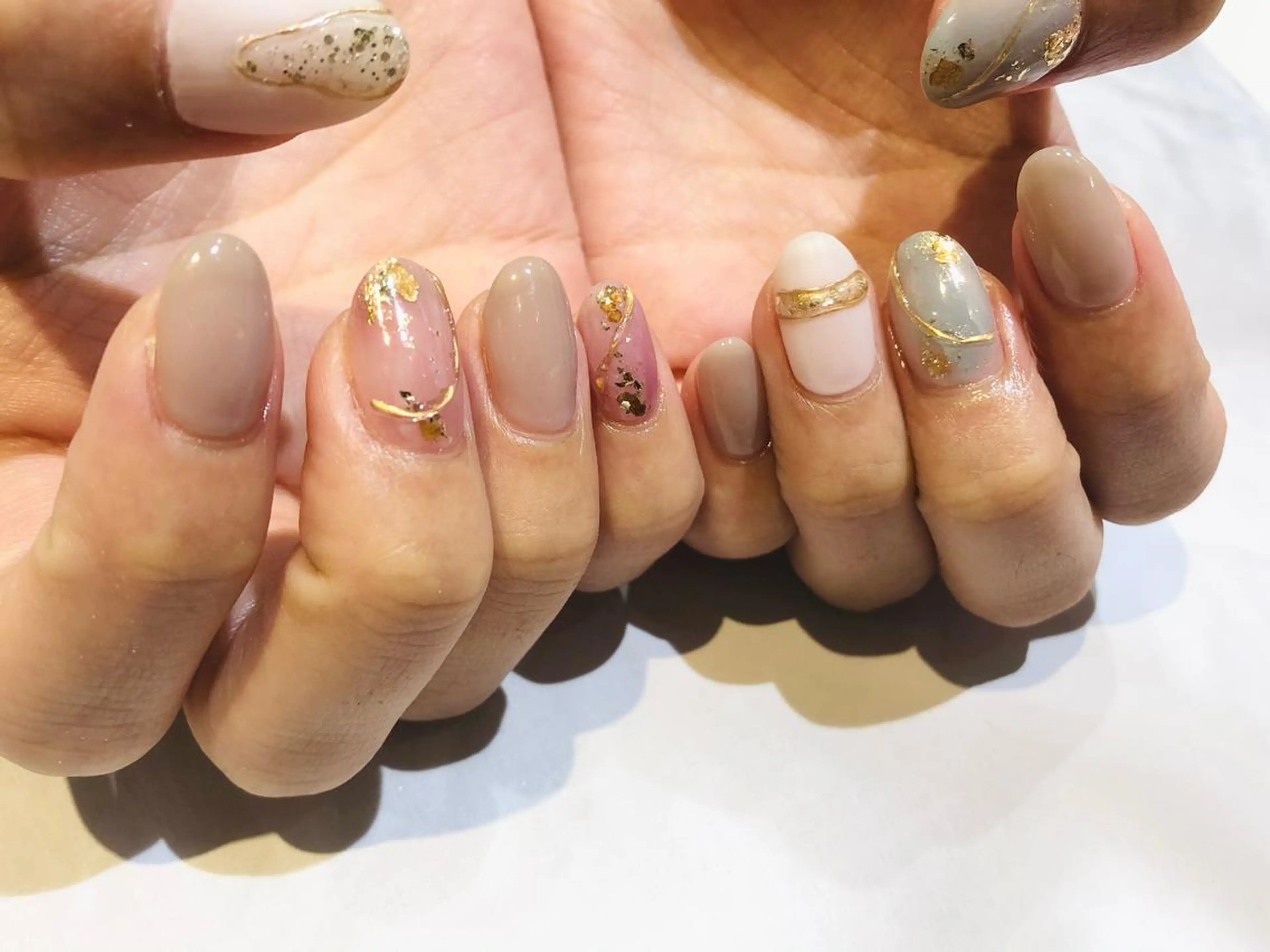 ネイル 舞田 苑香のネイルデザイン