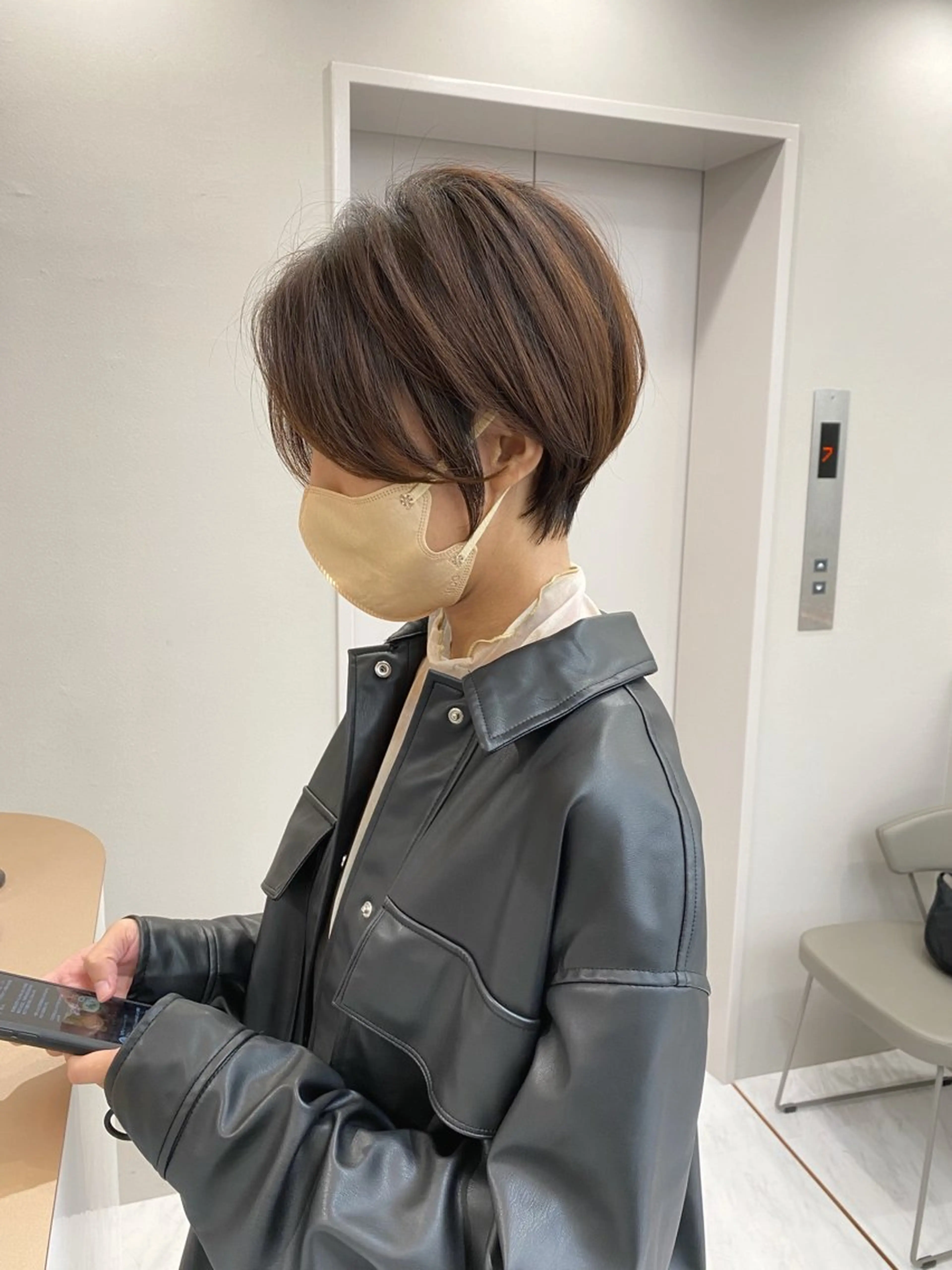 ショート カラー カット トリートメント 美髪❣️縮毛矯正/ 髪質改善✨/山本のヘアスタイル